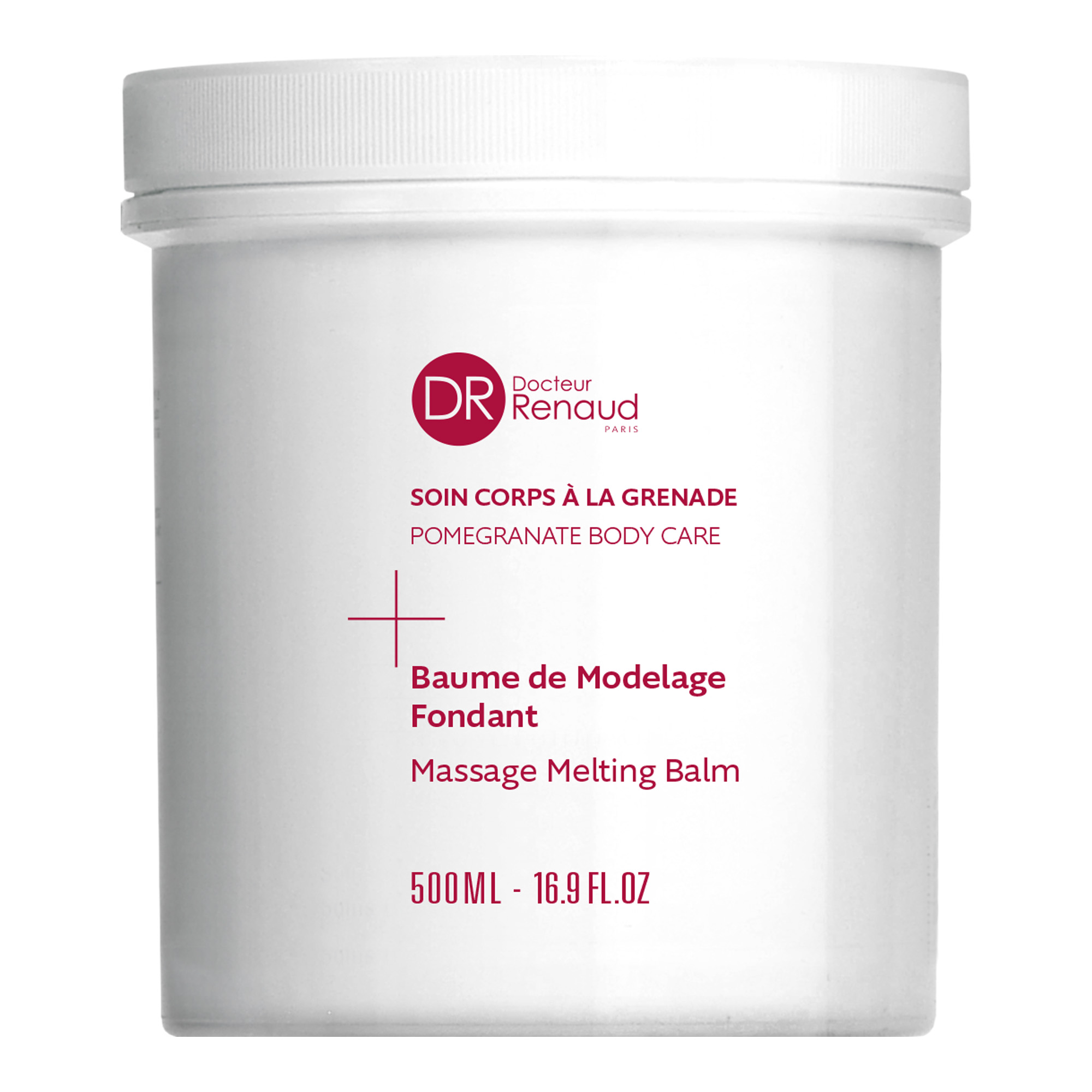 Baume de massage fondant pour le corps à la grenade 500 ml