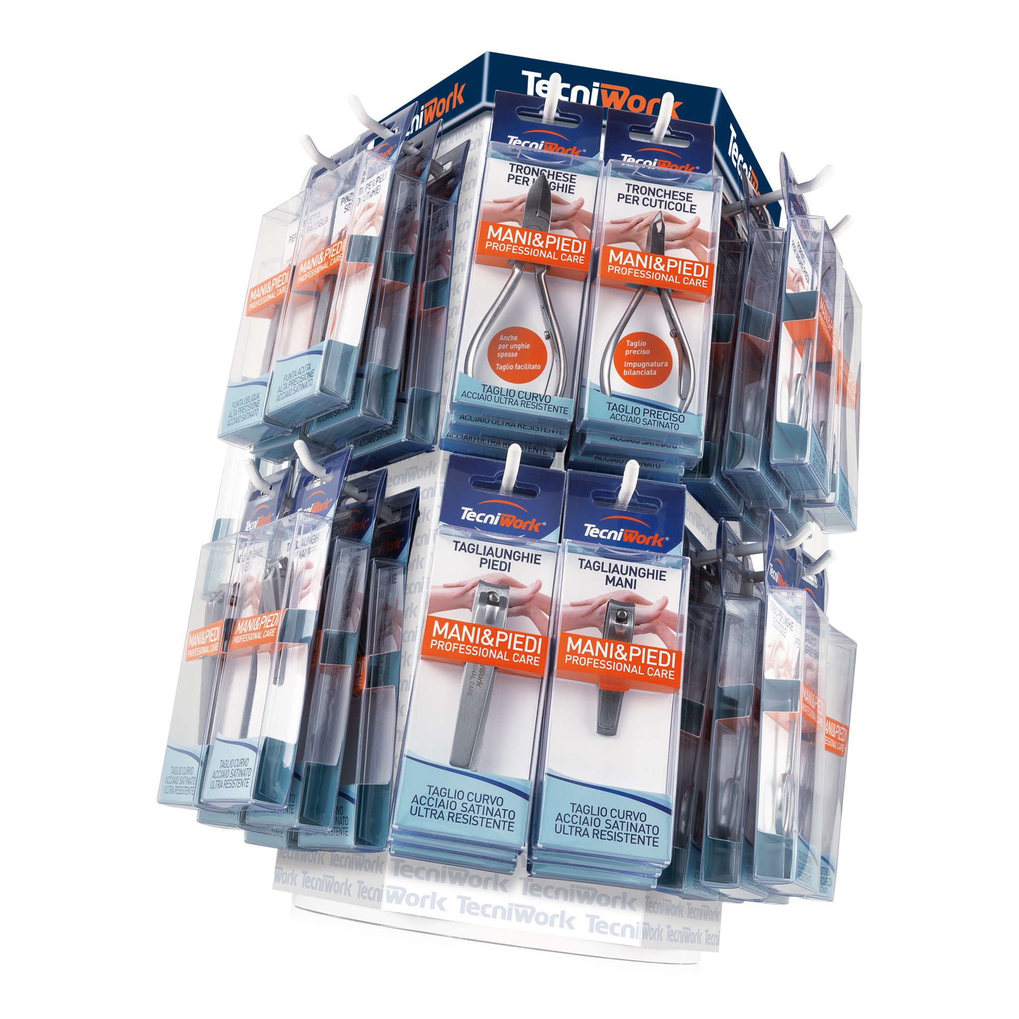 Instruments Mani&Piedi Professional Care 52-pack revolving display stand