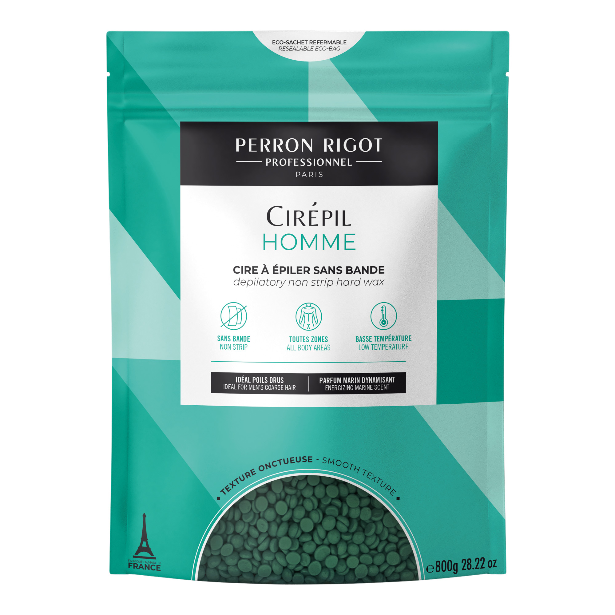 Cirepil Homme strip-free epilating wax pearls for men 800 g
