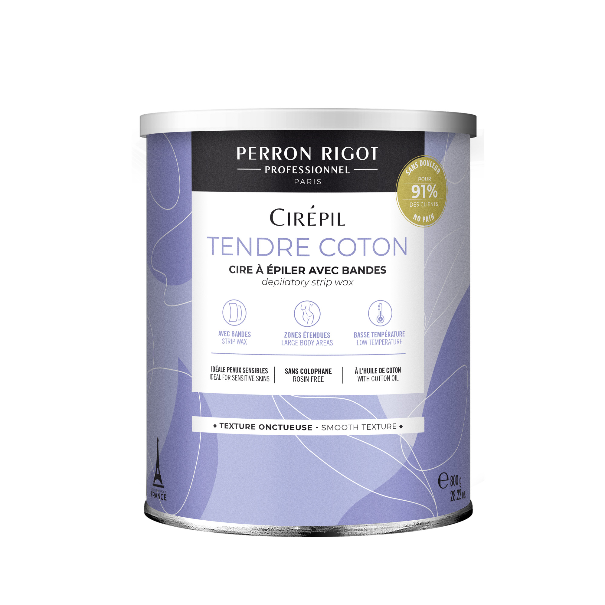 Cirepil Tendre Cotton 800 g ultra mildes Epilierwachs für empfindliche Haut