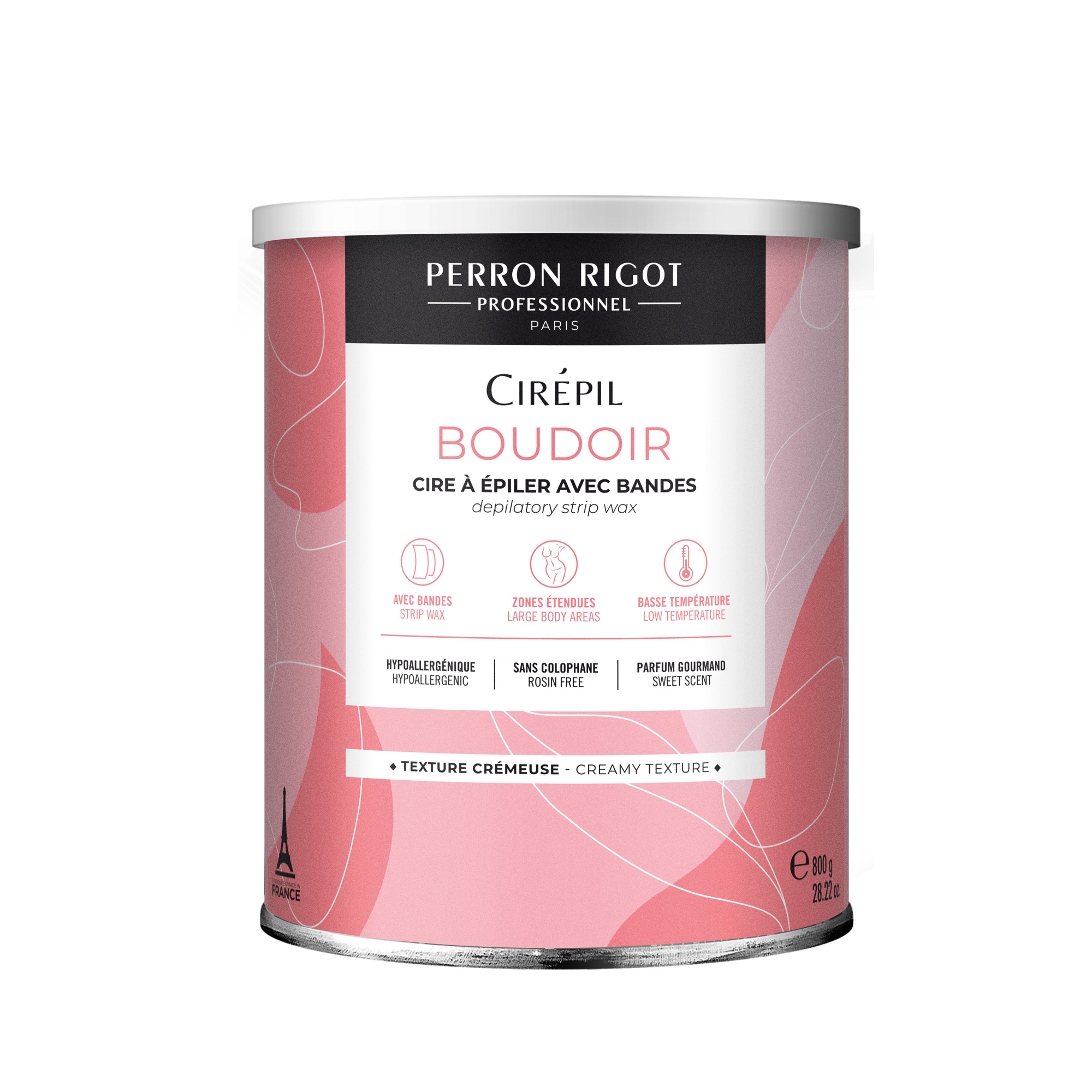 Cirepil Boudoir 800 g - Cire avec bandes hypoallergénique