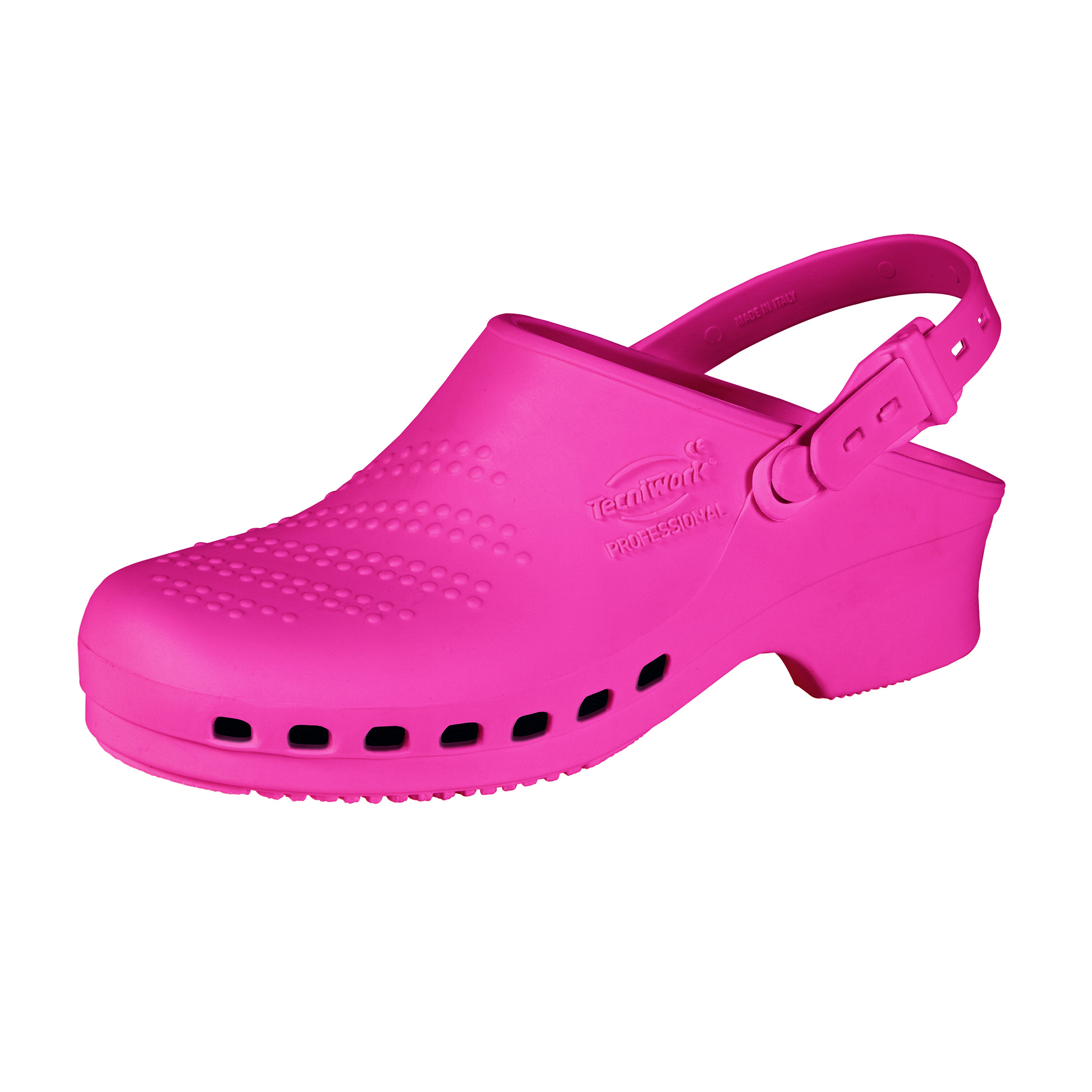 Fuchsia professional sanitary clogs