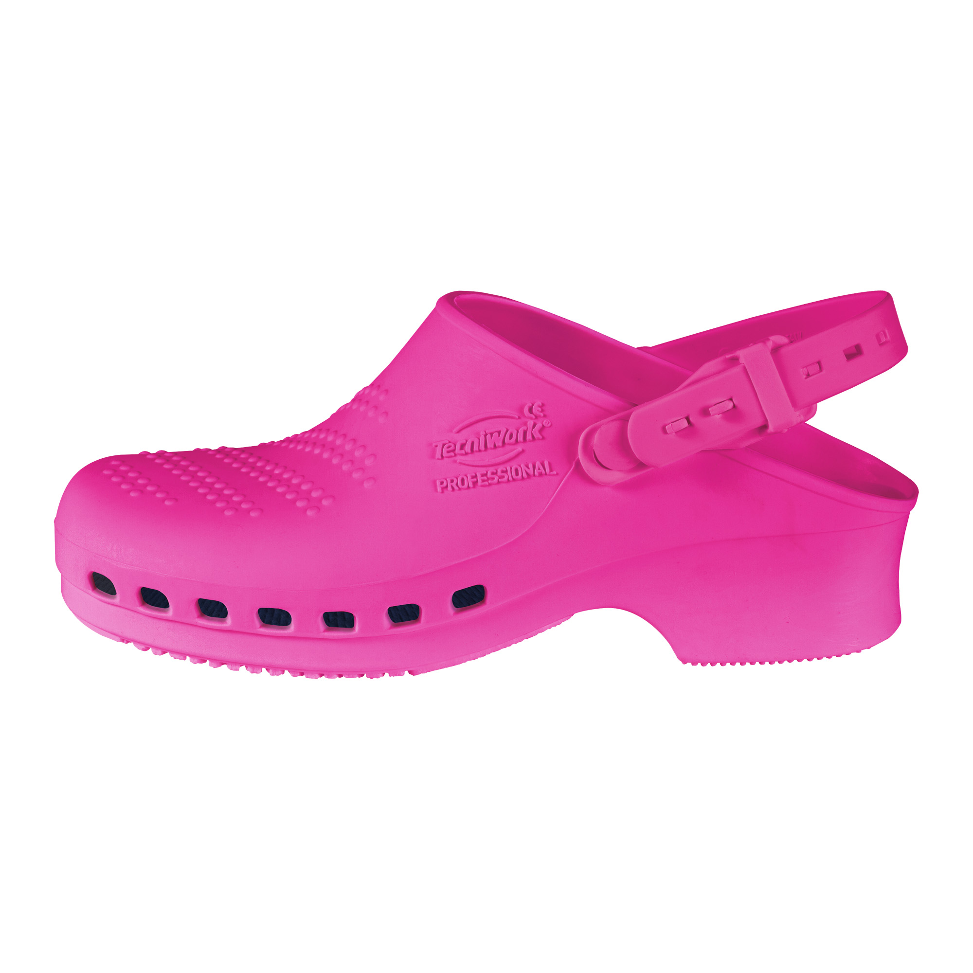 Fuchsia professional sanitary clogs