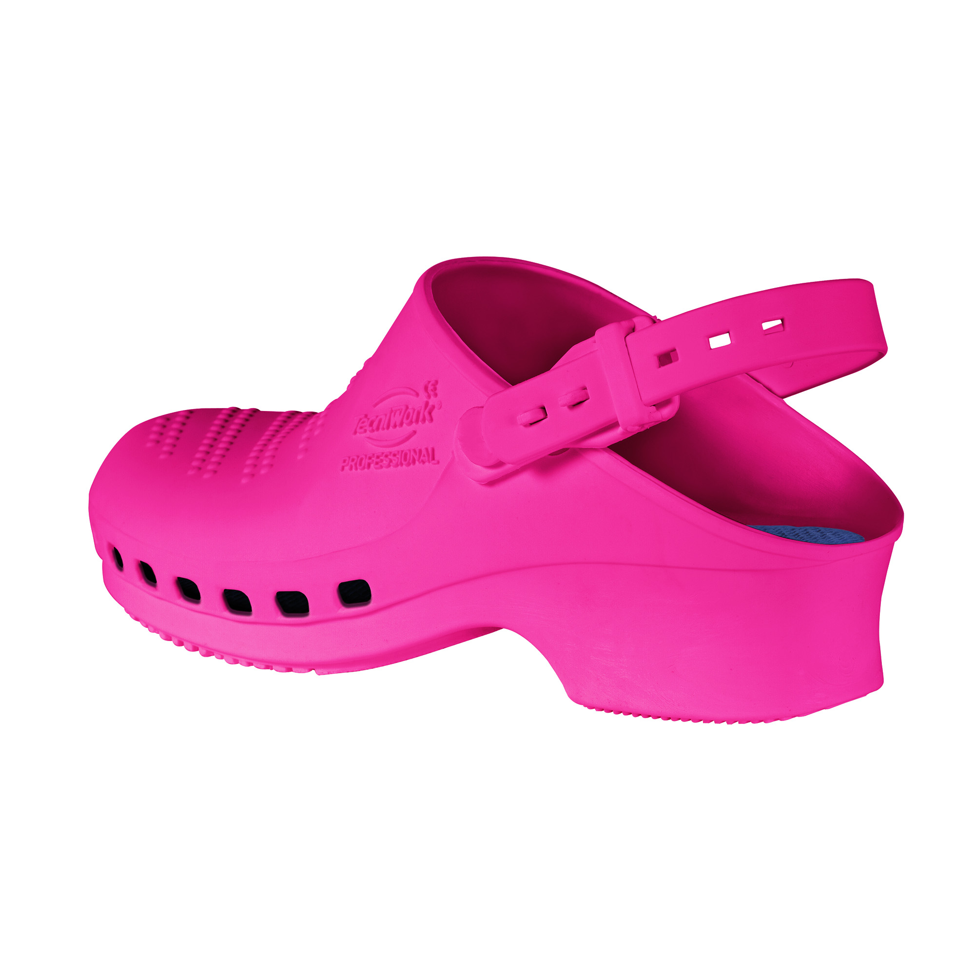 Fuchsia professional sanitary clogs