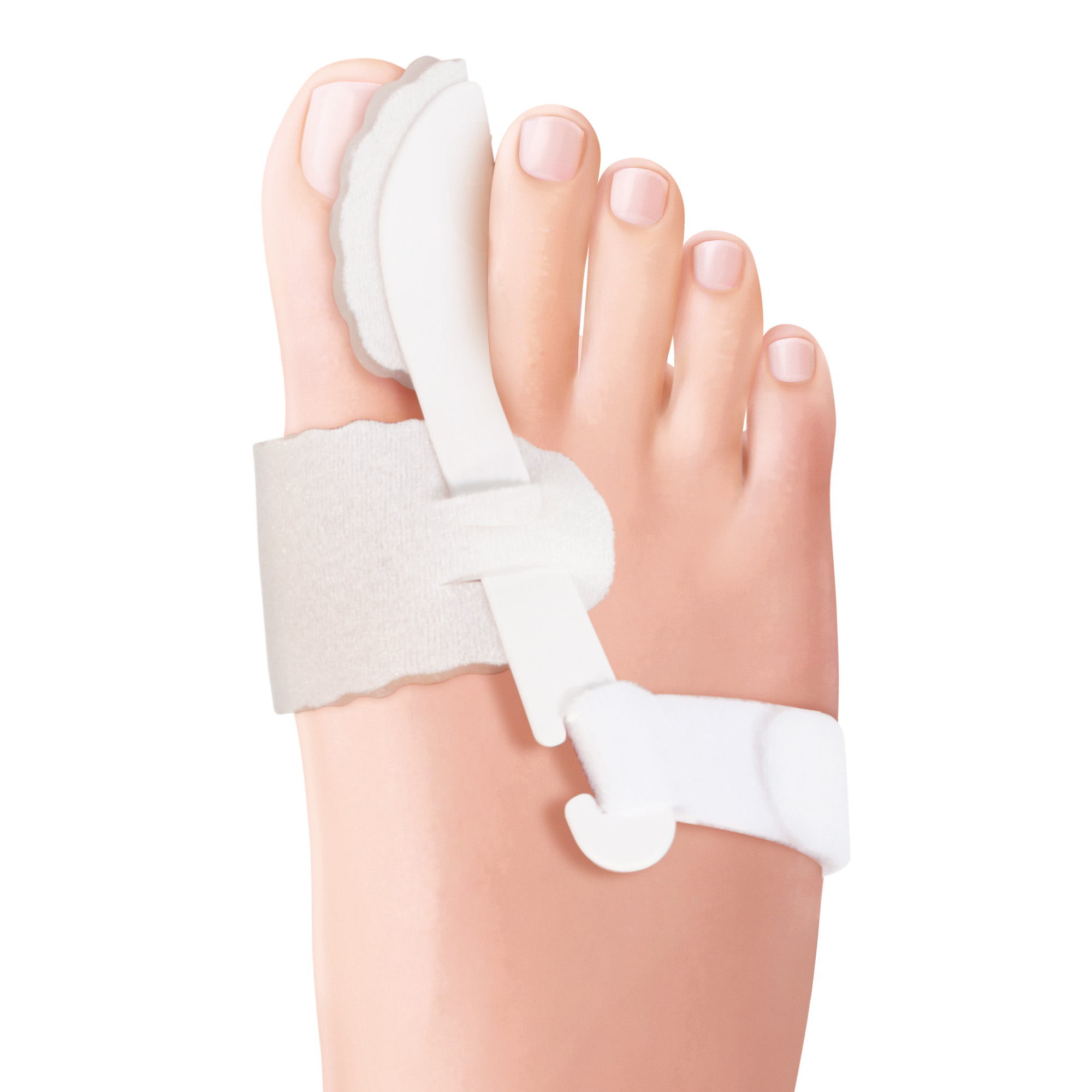 Valgosan hallux valgus correcteur nocturne avec protection en gel pour le pied droit 1 pc