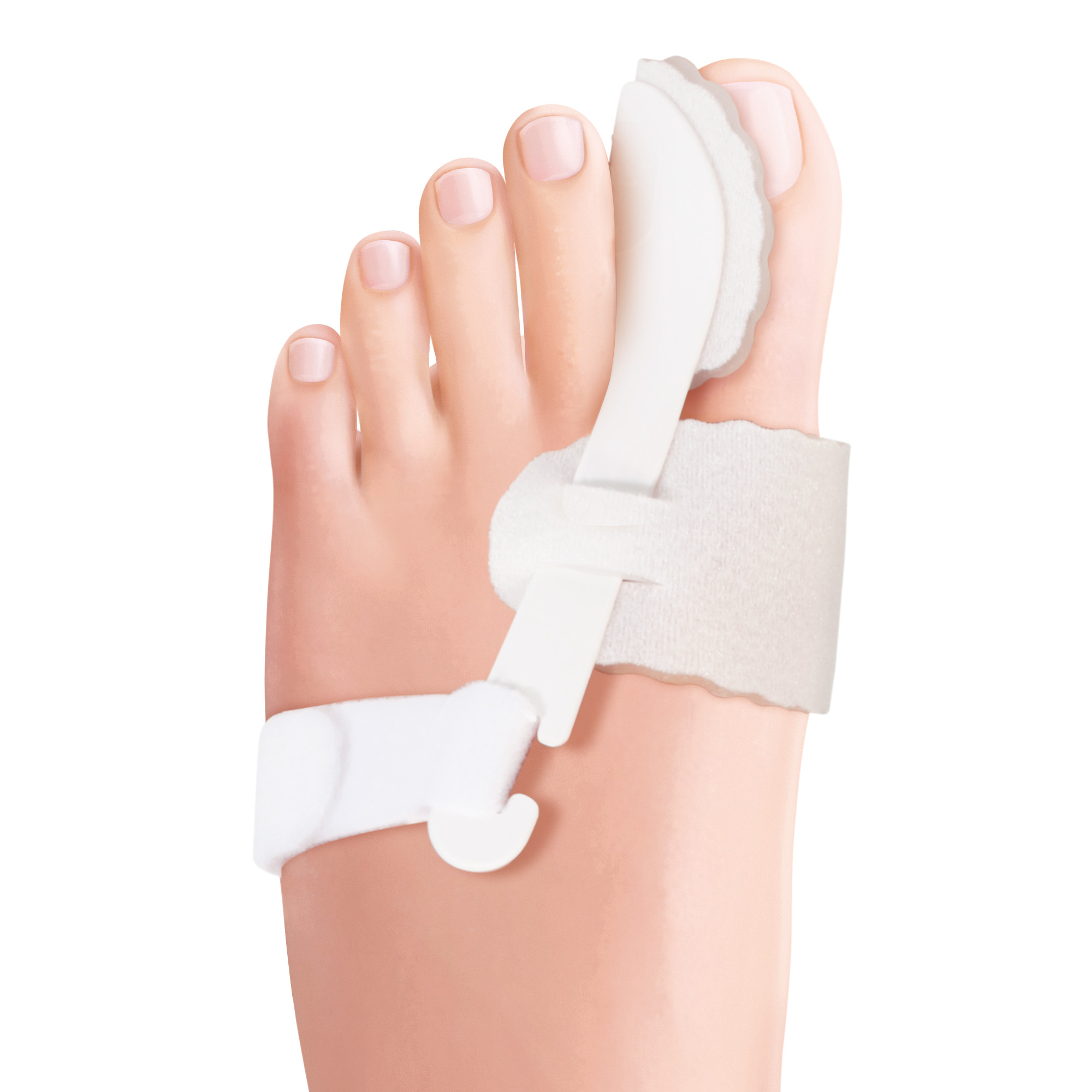 Valgosan hallux valgus night splint with gel protection for left foot 1 pc