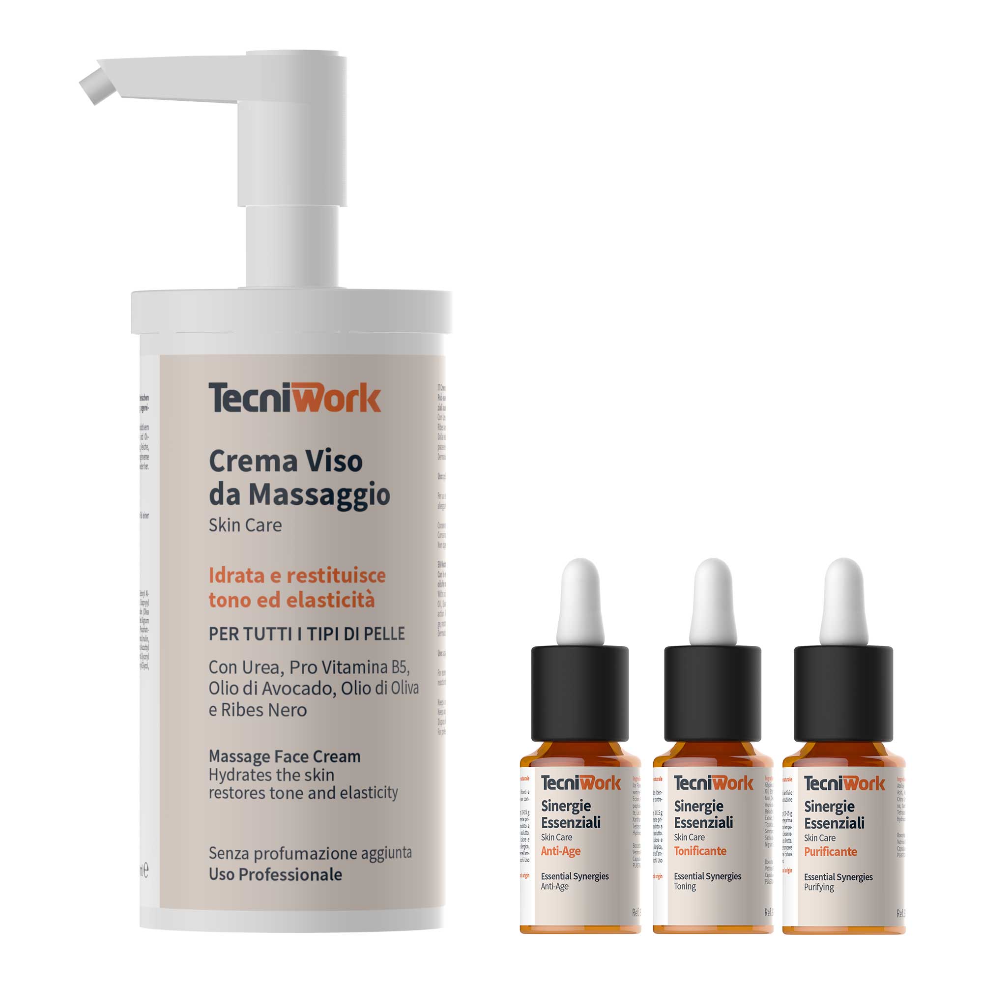 Invito alla prova Crema e Sinergie Viso Tecniwork