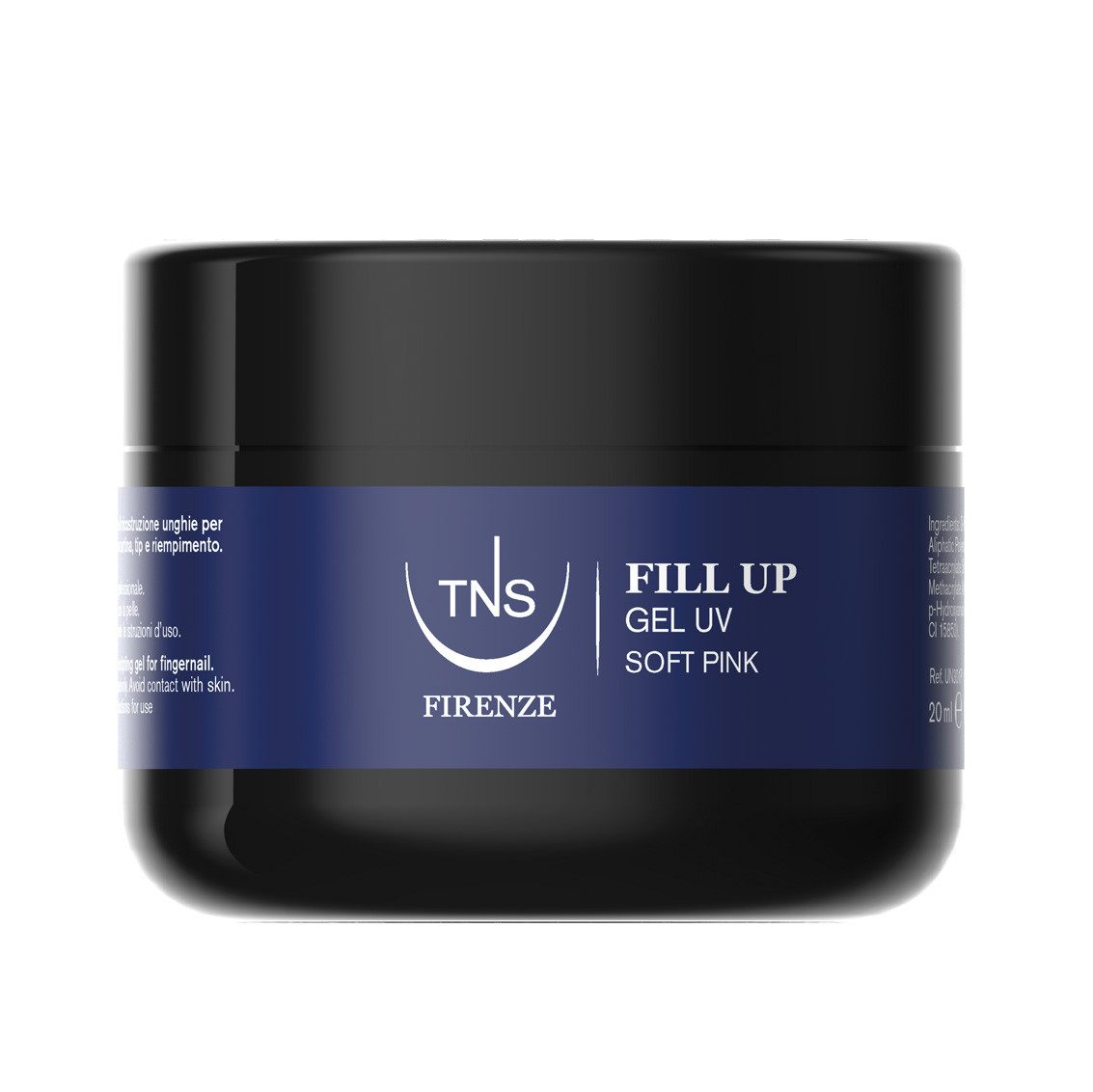 TNS Fill Up Pastellrosa Auffüll-Einphasen-UV-Gel 20 ml