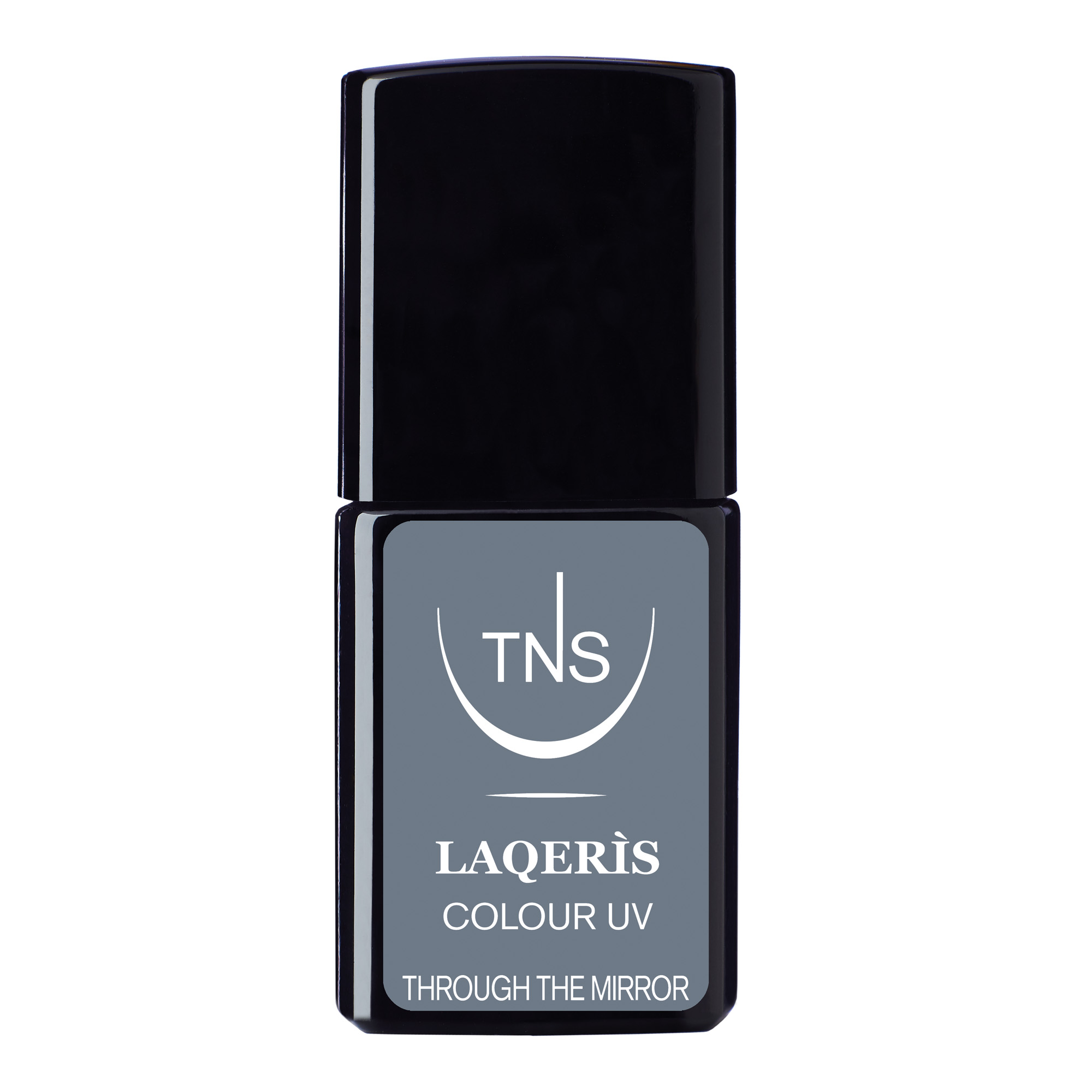 Semi-permanent nail polish powder blue Through the Mirror 10 ml Laqerìs TNS