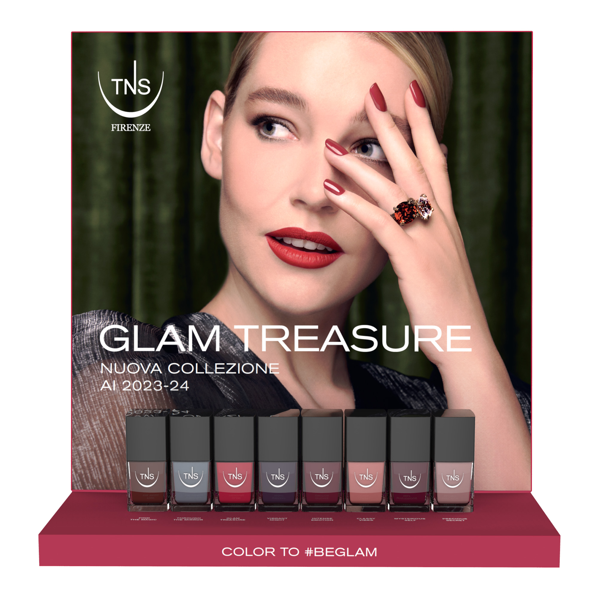 Collezione Glam Treasure Autunno/Inverno 2023-24 Smalti TNS 30 pz