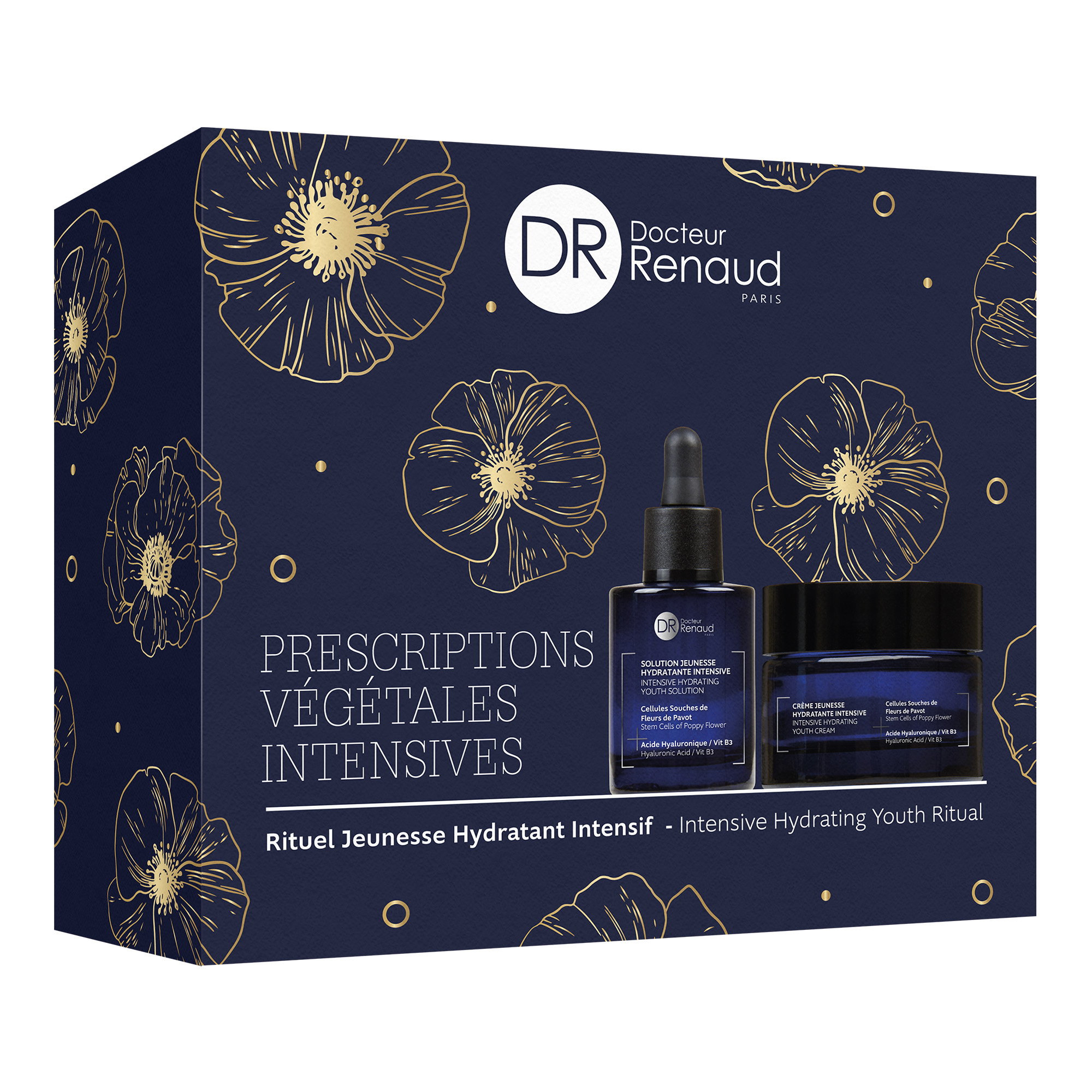 Cofanetto regalo con Crema viso 50ml e Siero viso 15ml Booster Intensivi Idratanti Pro-giovinezza