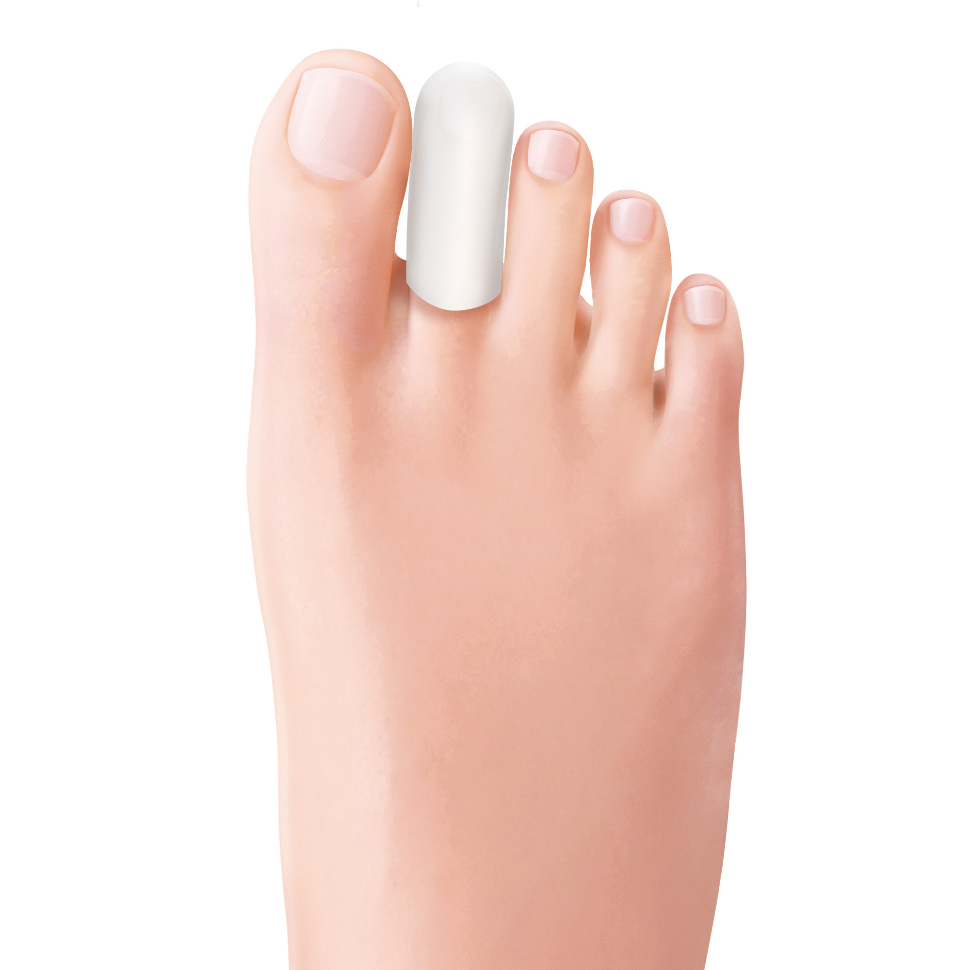 Protezione per dita dei piedi in Tecniwork Polymer Gel trasparente 1 pz