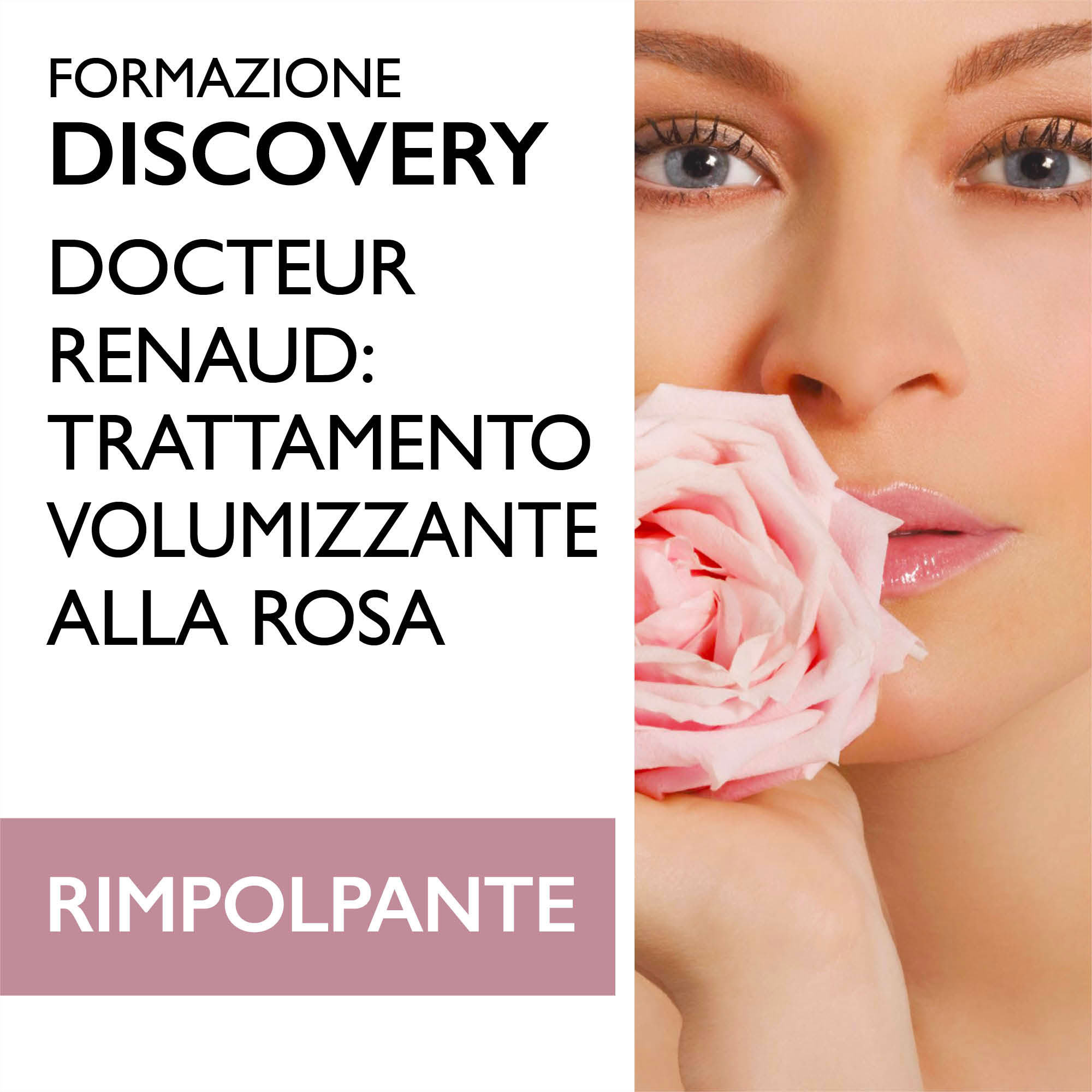 Formazione on line Tecniwork: Trattamento Anti-Age Rimpolpante Viso alla Rosa