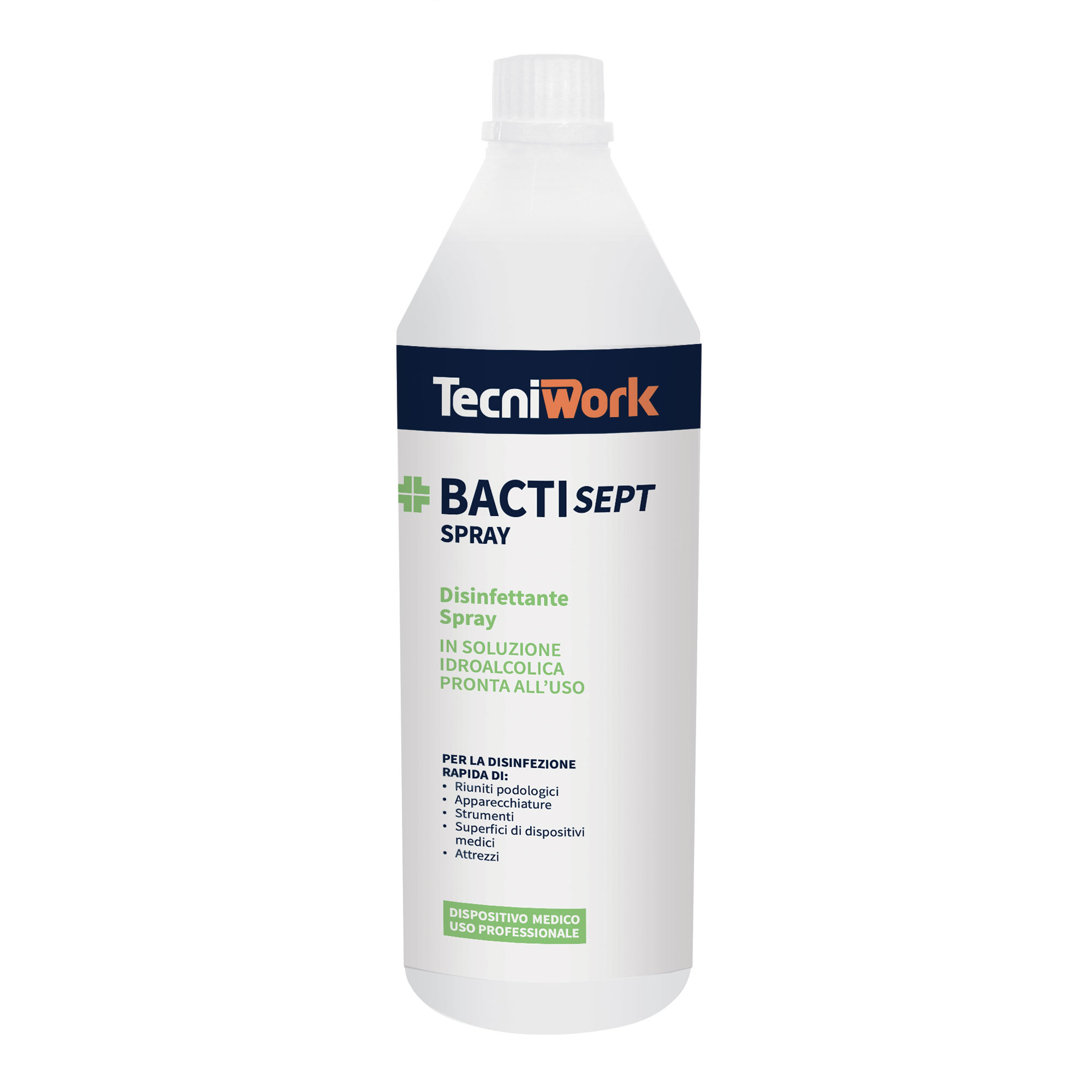 Disinfectant for surfaces and equipment with alcohol content 70° Bactisept Spray 1 l