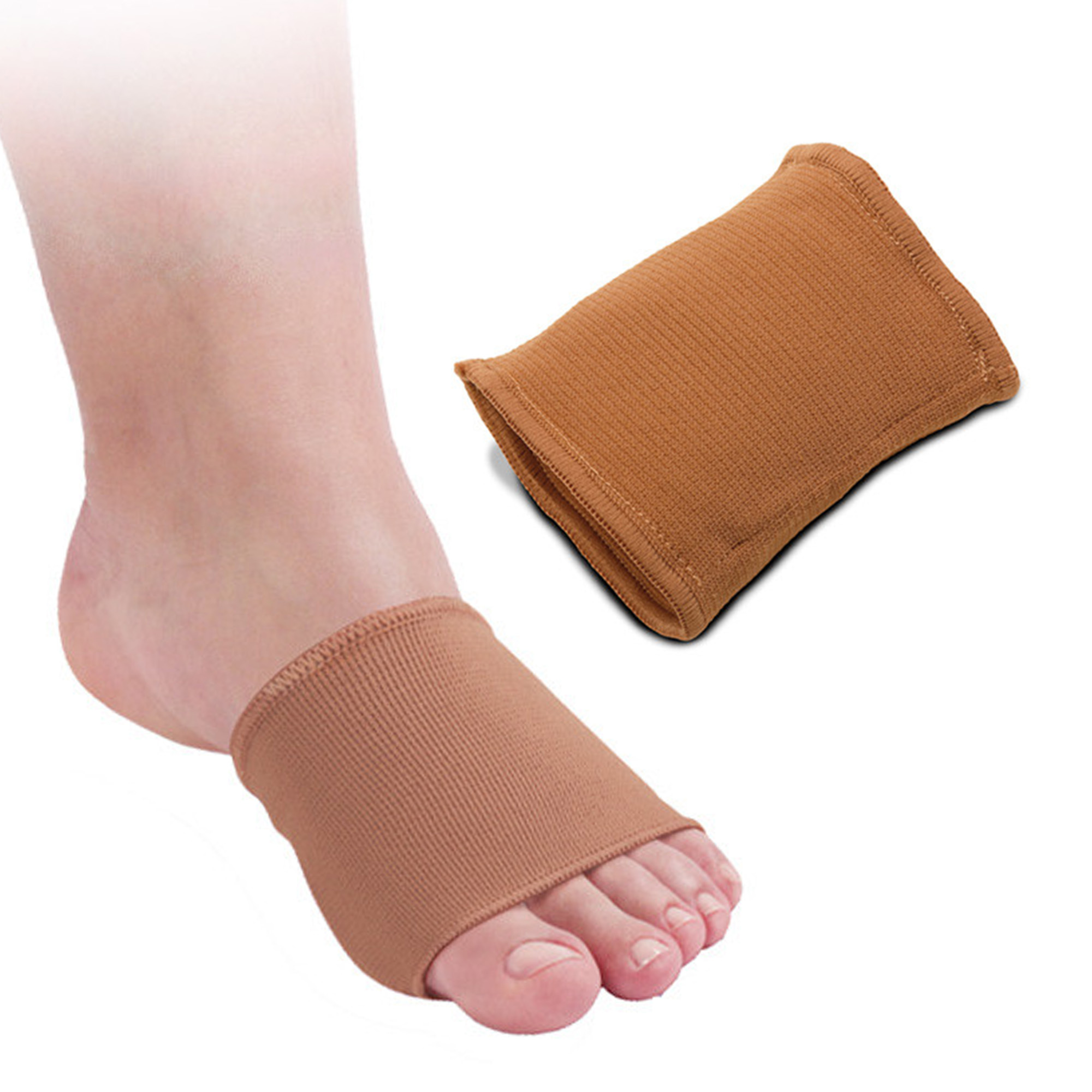 Metatarsal band for feet made of fabric and Tecniwork Polymer Gel