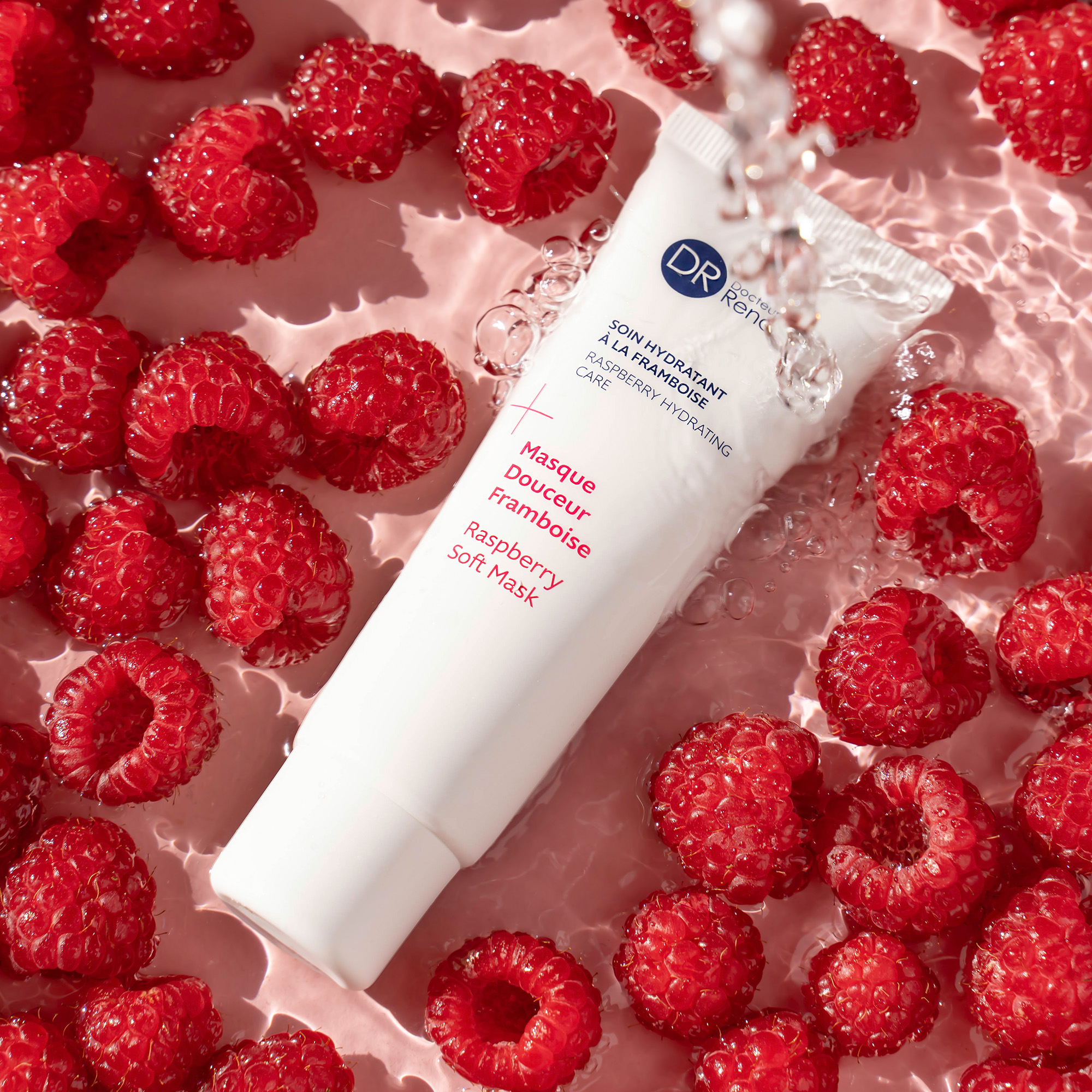 Masque hydratant à la framboise 50 ml