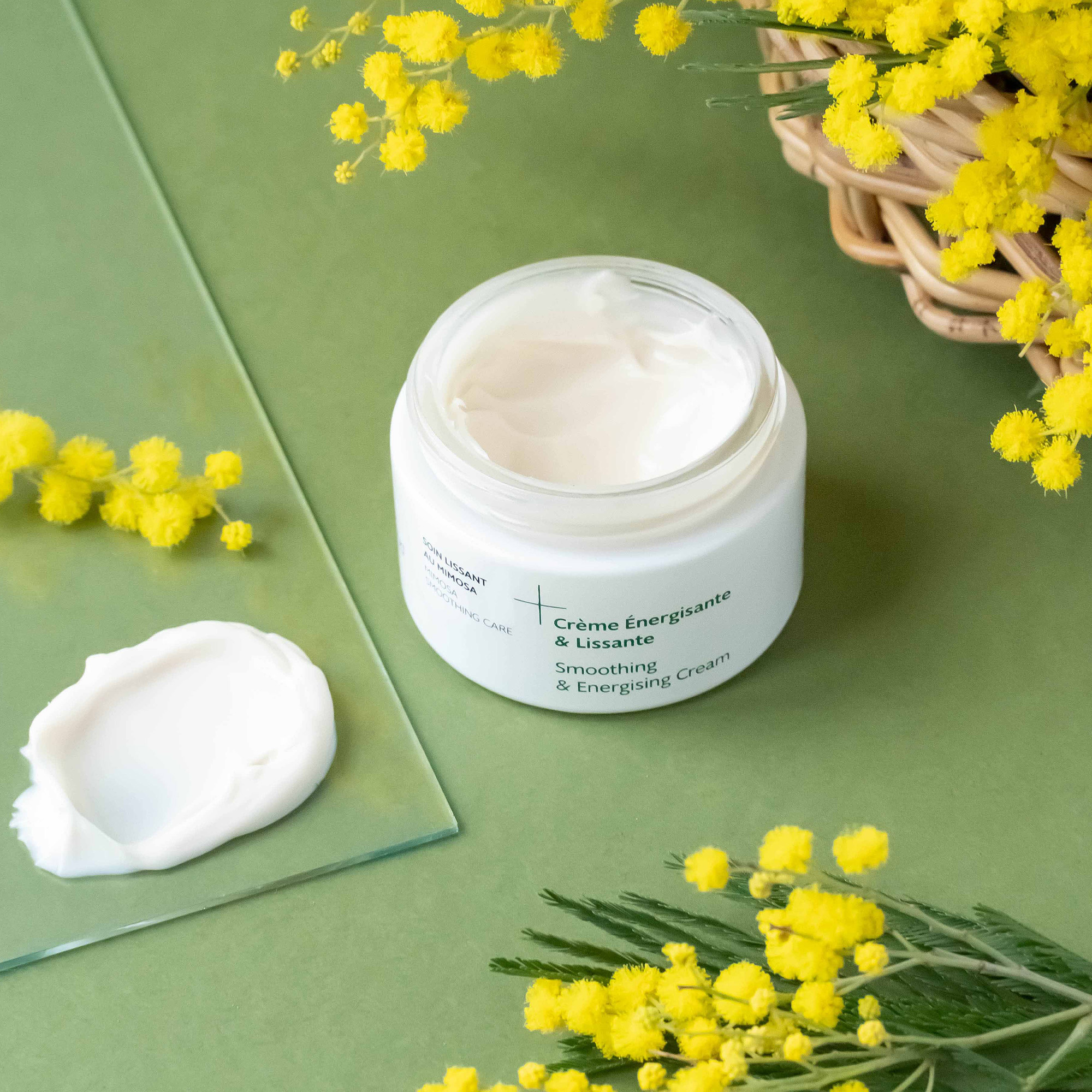 Crème énergisante et lissante Mimosa 50 ml