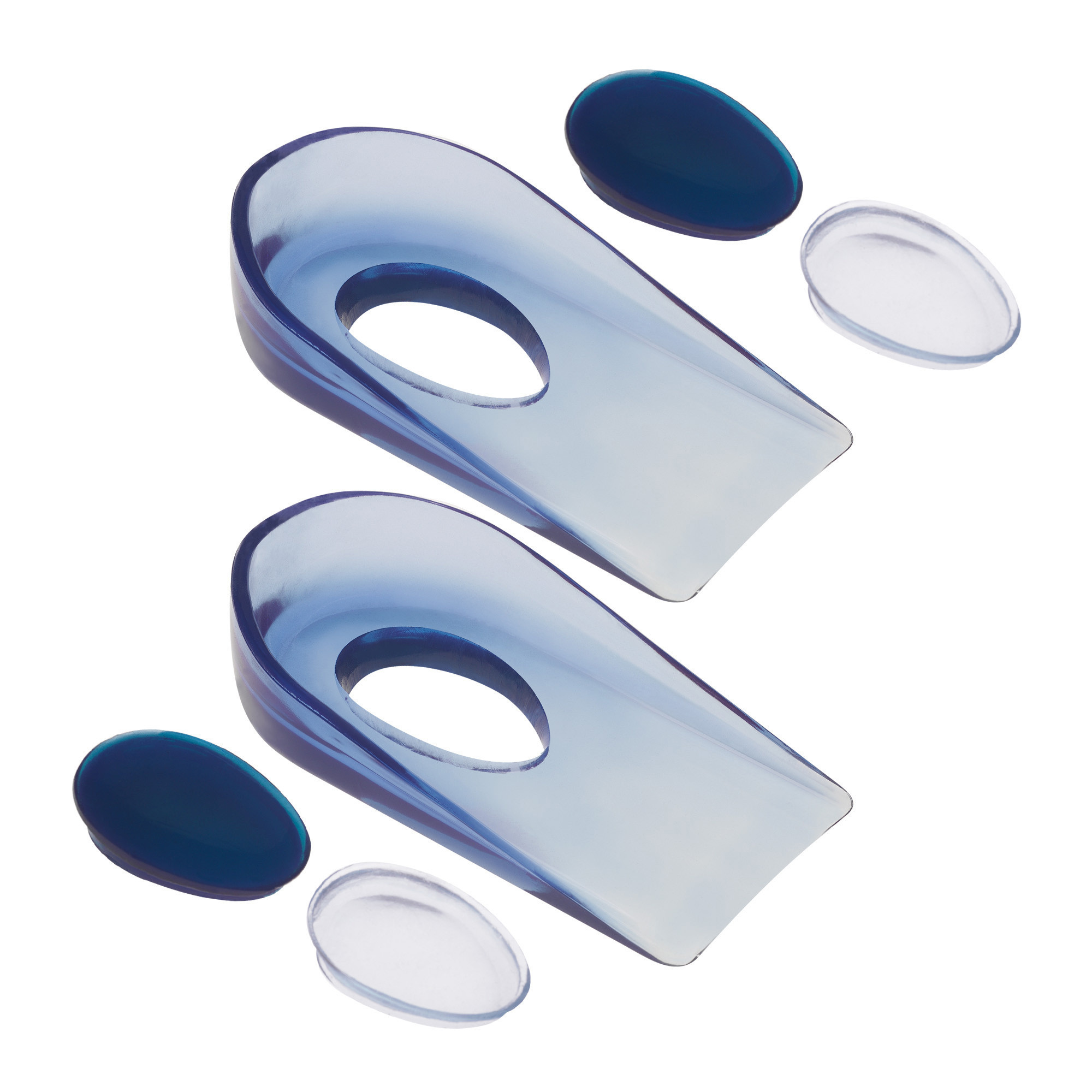 Shock-absorbing heel cushions with removable pads Bio-gel Comfort Plus Display 6 packs