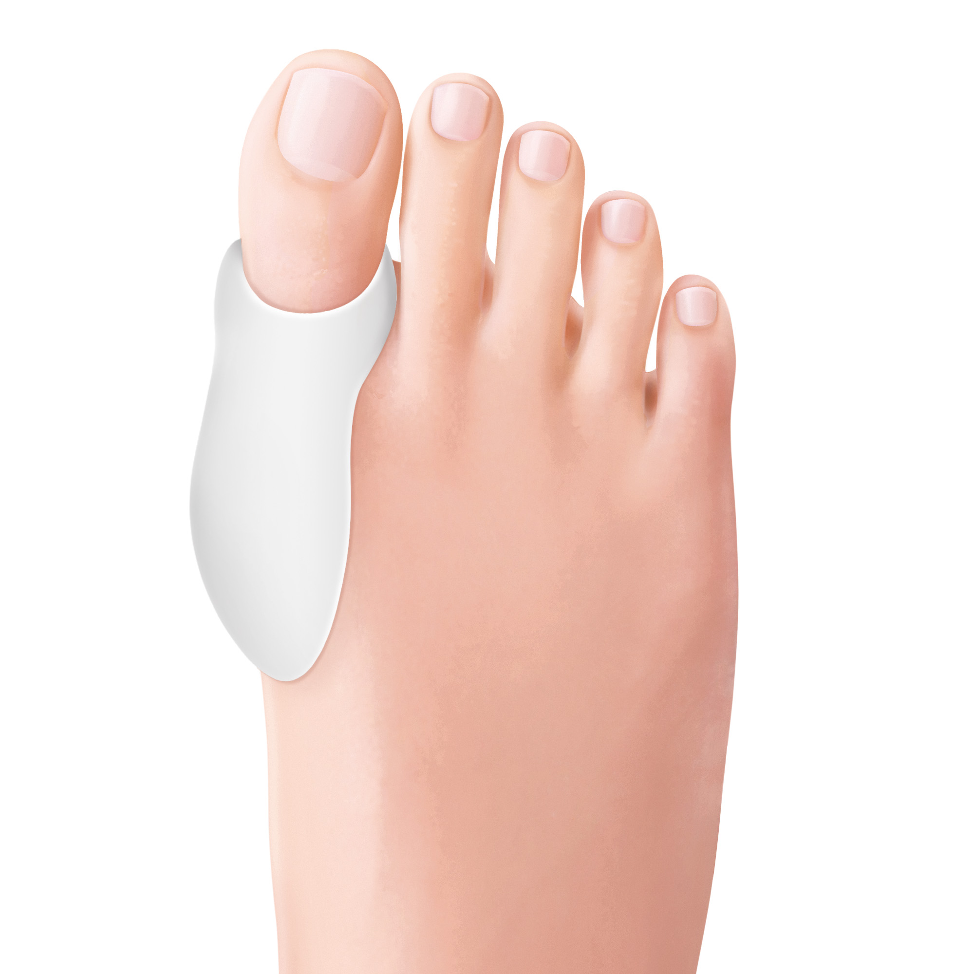 Bio-Gel Ultra-Bunion protection made of transparent Tecniwork® Polymer Gel