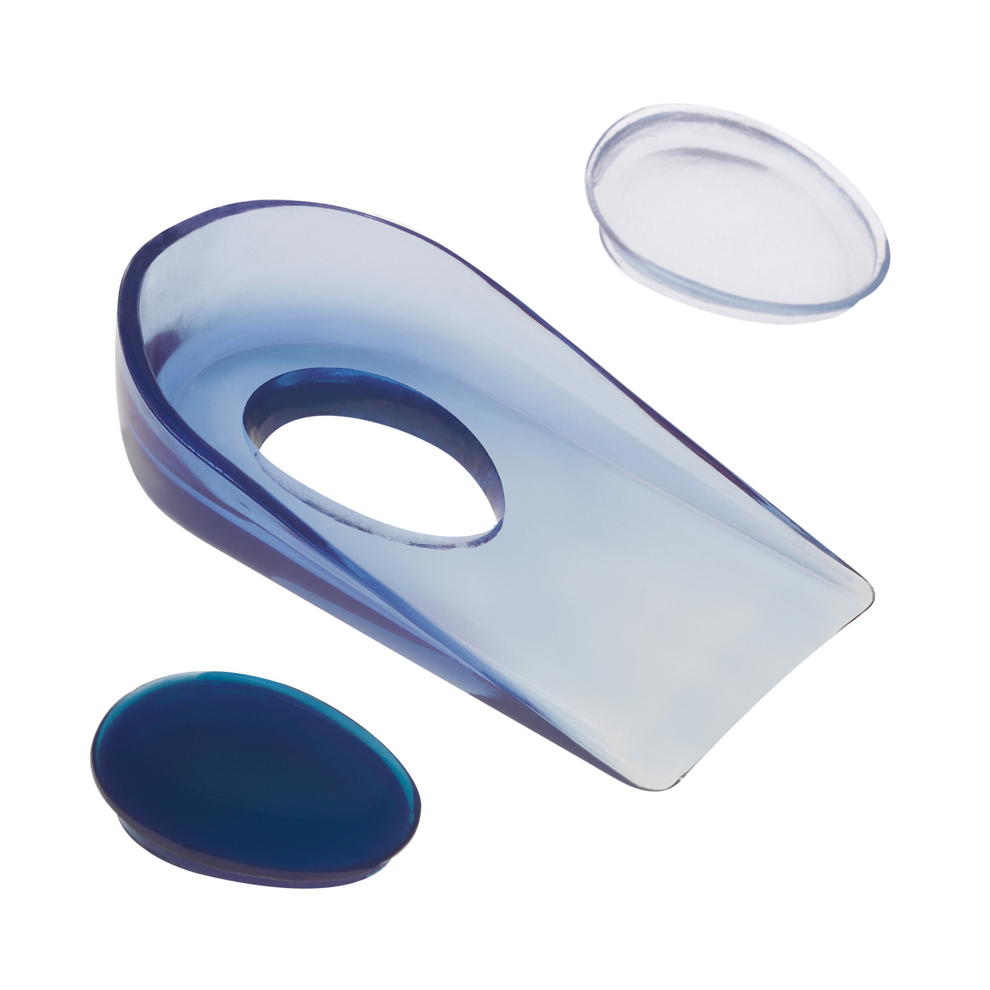 Tecniwork Polymer Gel Bio-Gel Shock Absorbing Heel cups with removable cushions