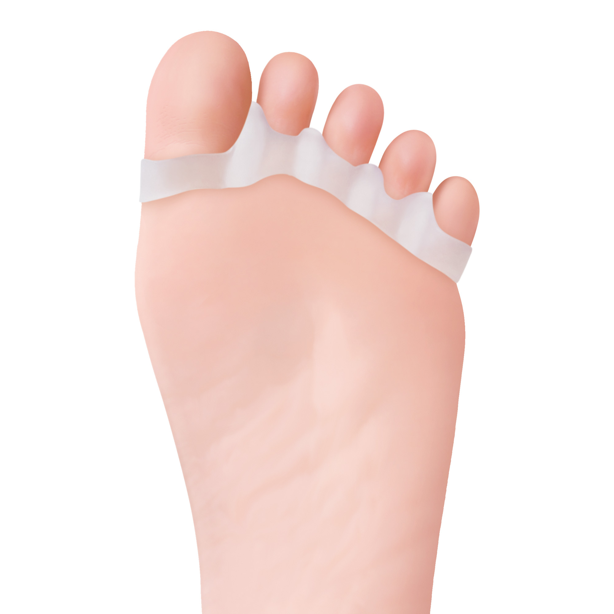 Gel toe spreader for all toes 2 pcs
