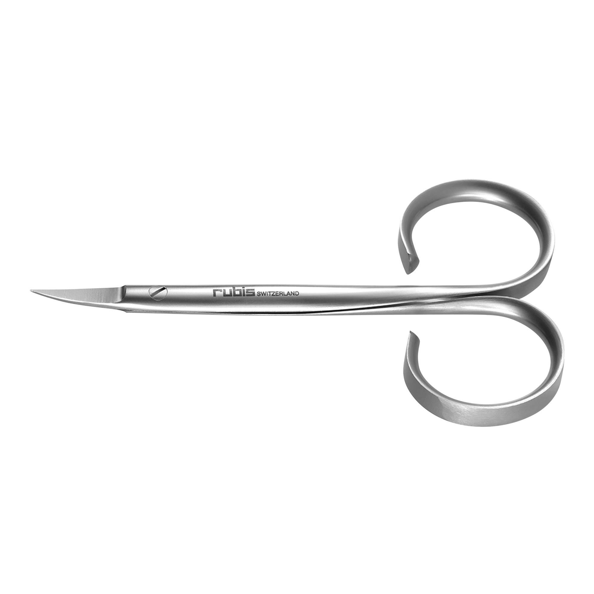 Rubis professional nail scissors Curved cut 9 cm