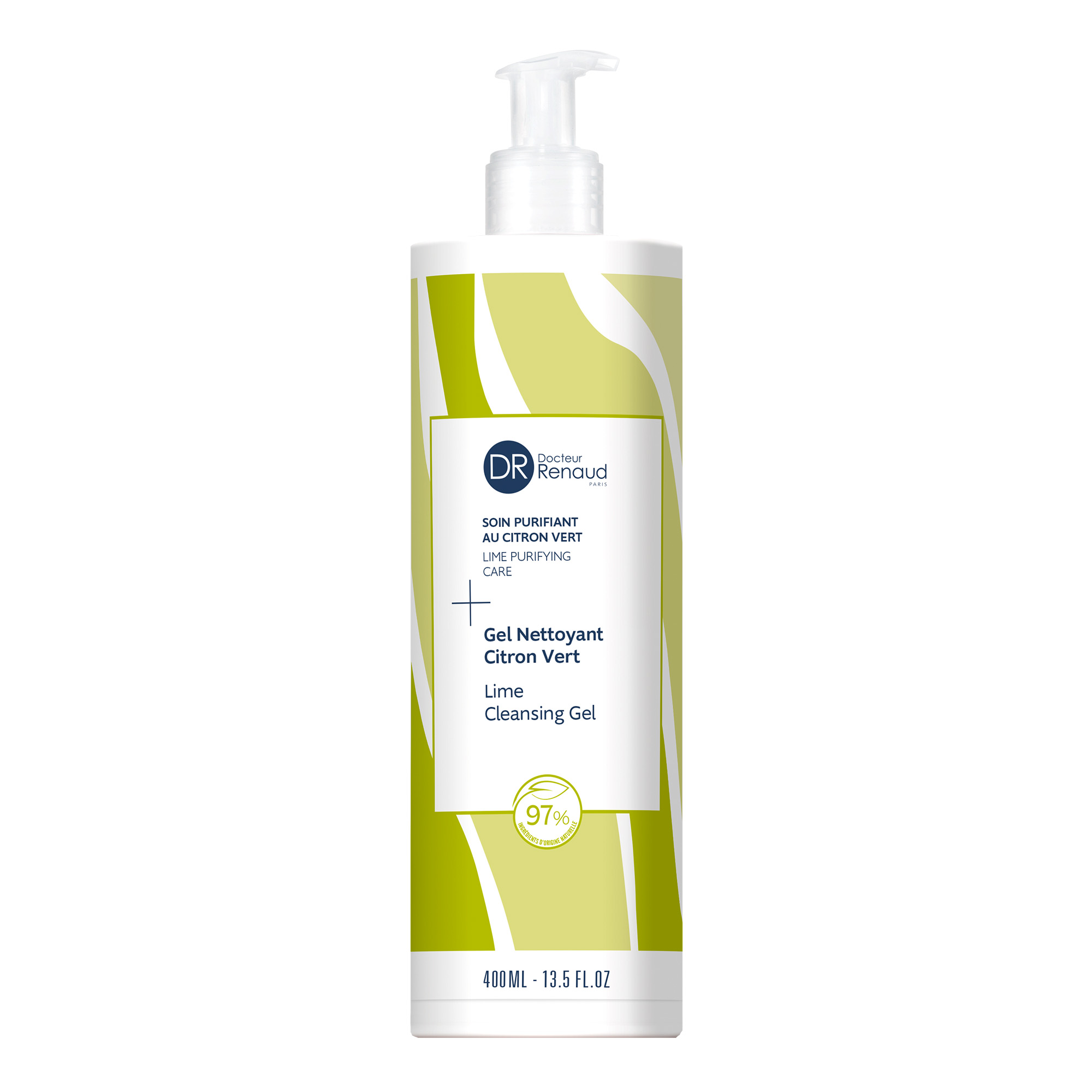 Maxi Size Face Cleansing Gel with Lime 400 ml
