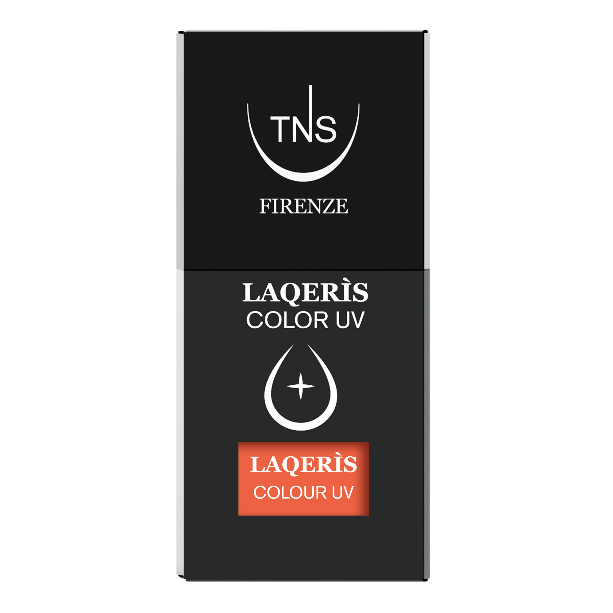 Semi-permanenter Nagellack leuchtend orange Living Coral 10 ml Laqerìs TNS