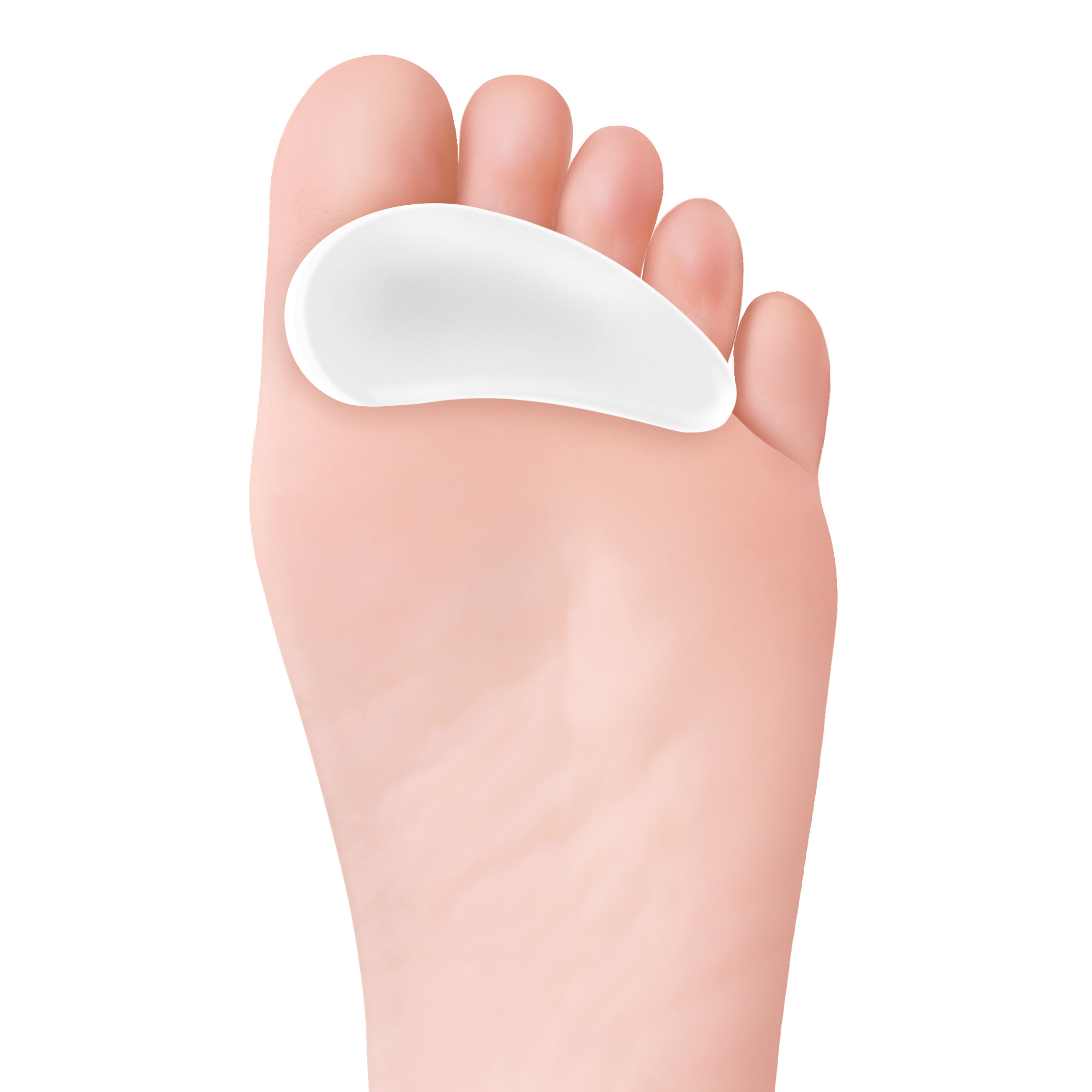 Bio-Gel hammer toe cushion made of transparent Tecniwork® Polymer Gel