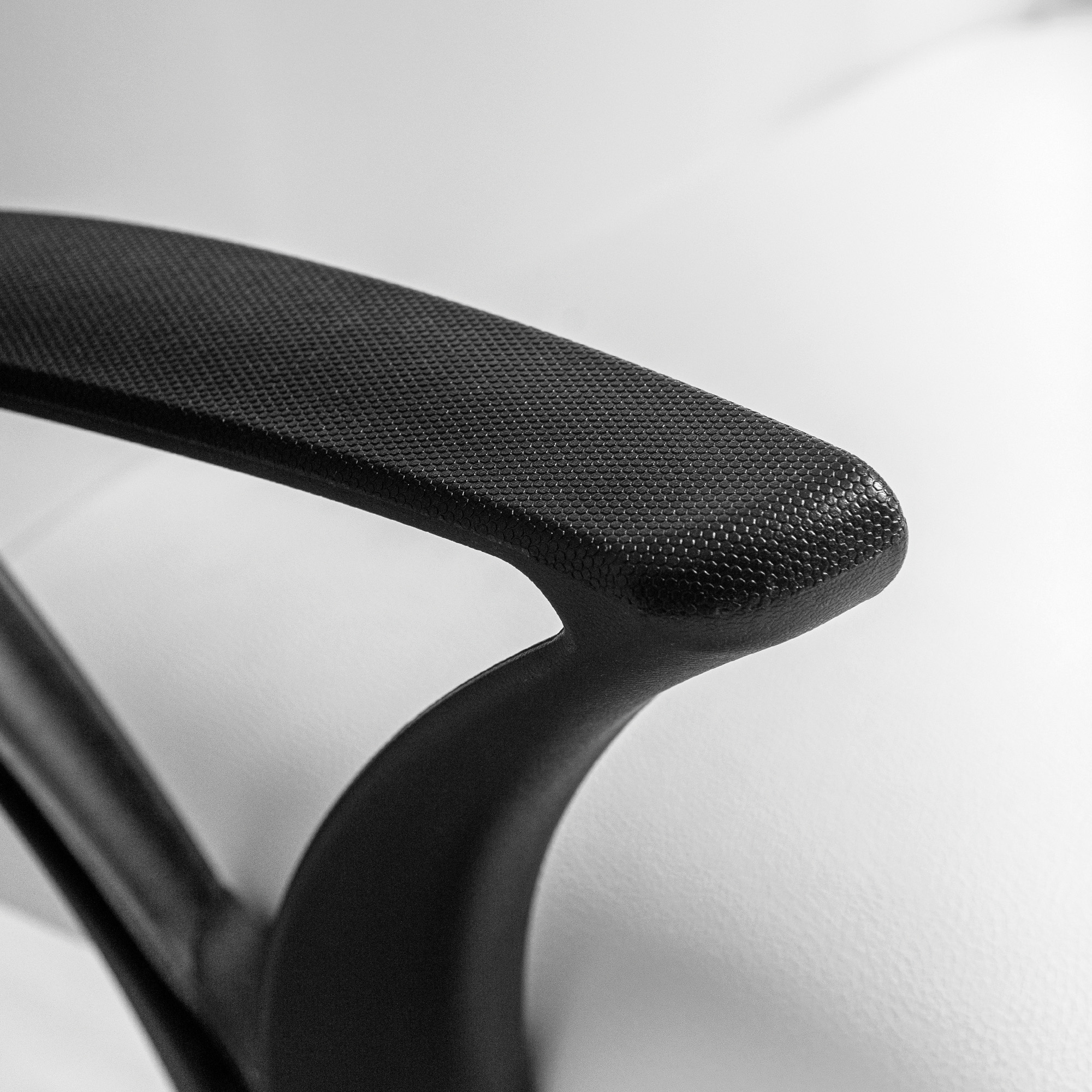 Hydraulischer Fußpflege-Stuhl mit festem Untergestell Weiß