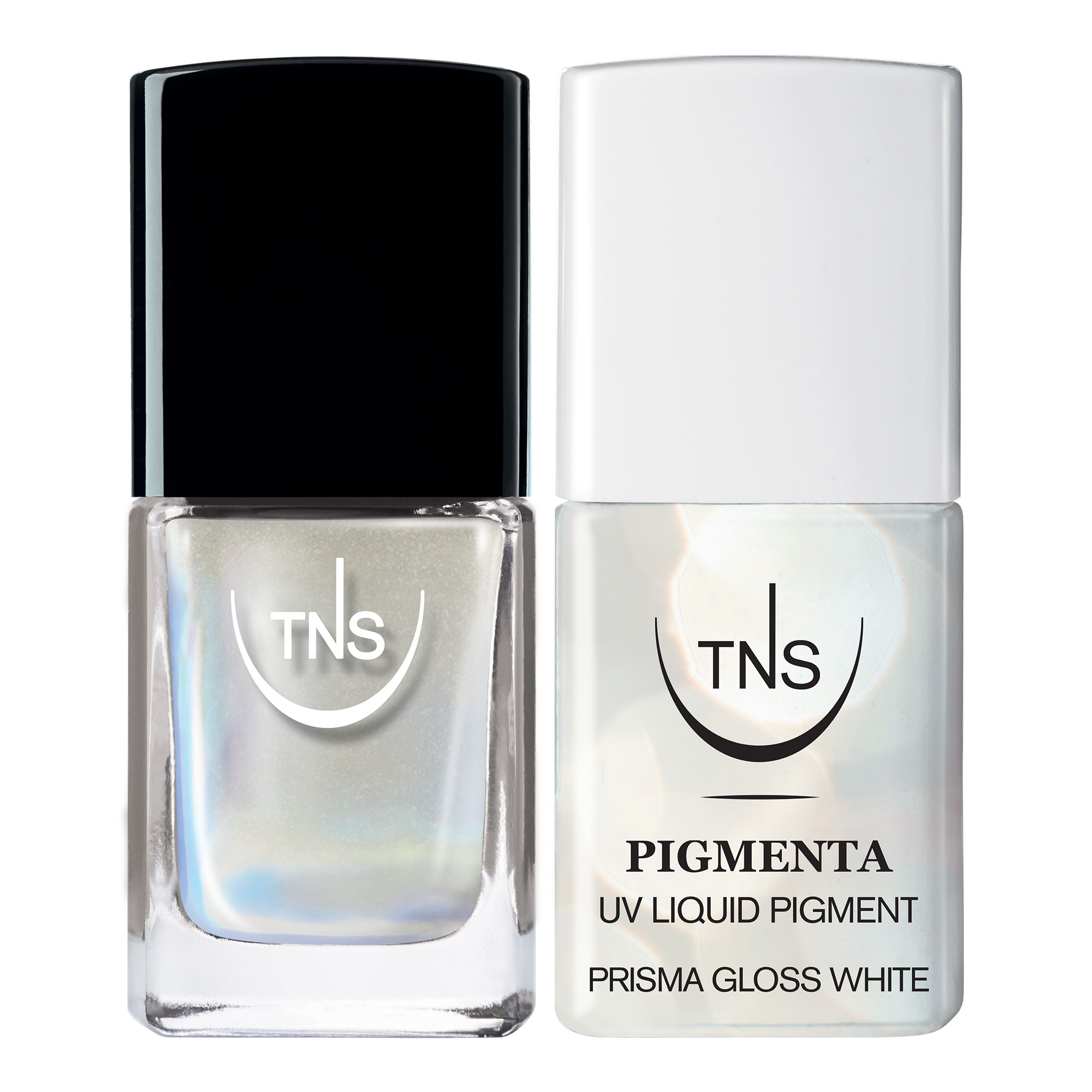 Kit Prisma Gloss Effect TNS Pigmenta and Iridescent Nail Polishes