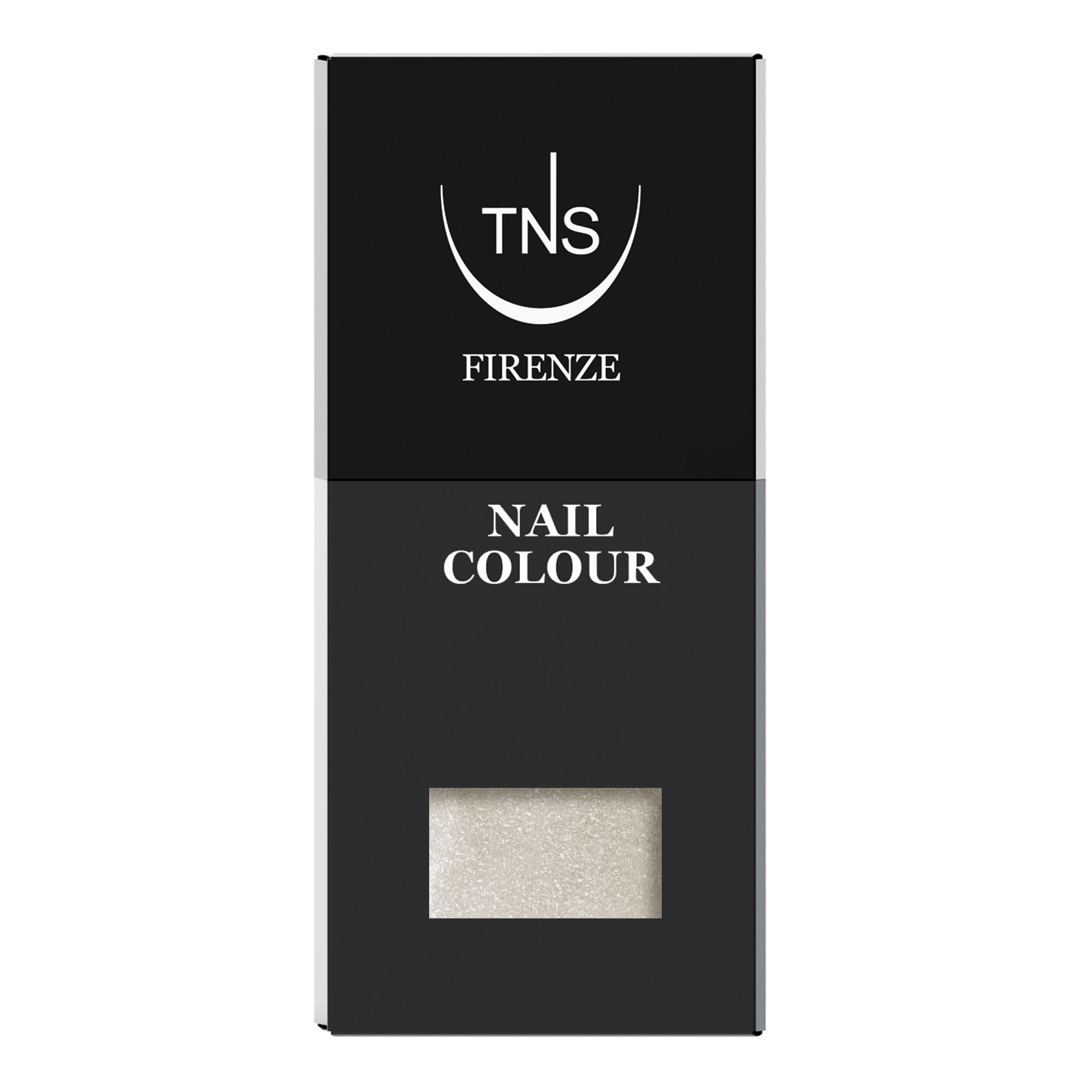 Nail Polish Star Dust white glitter 10 ml TNS