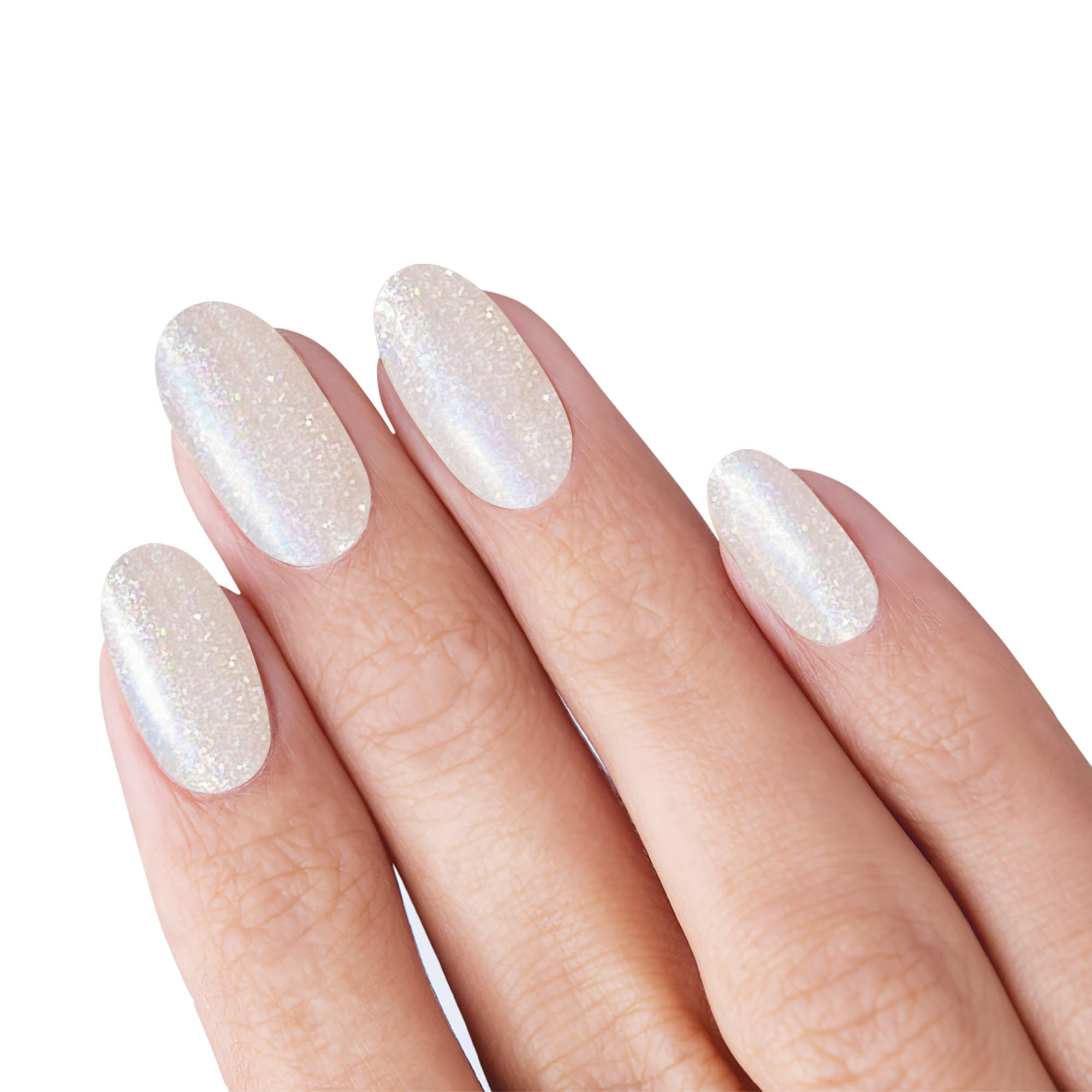 Vernis Ongles Star Dust blanc glitter 10 ml TNS