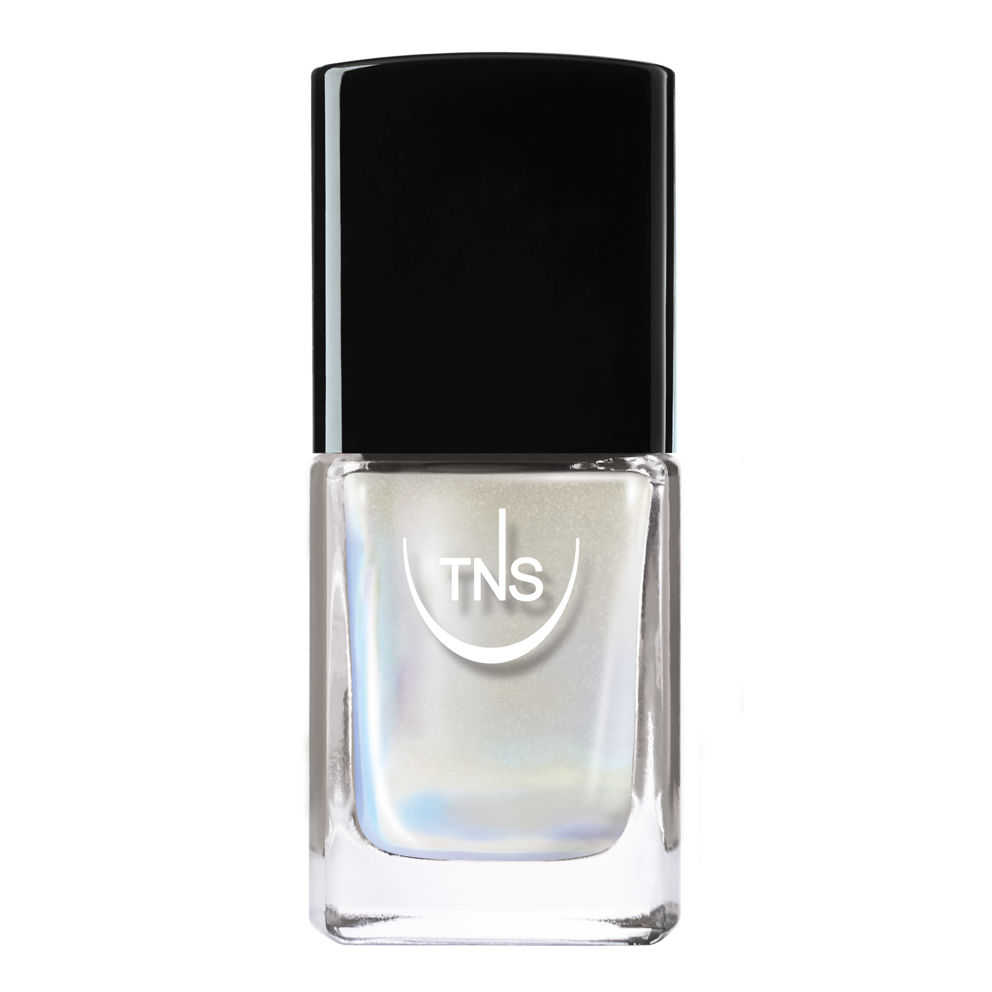 Irisierender weißer Nagellack Prisma Gloss 10 ml TNS