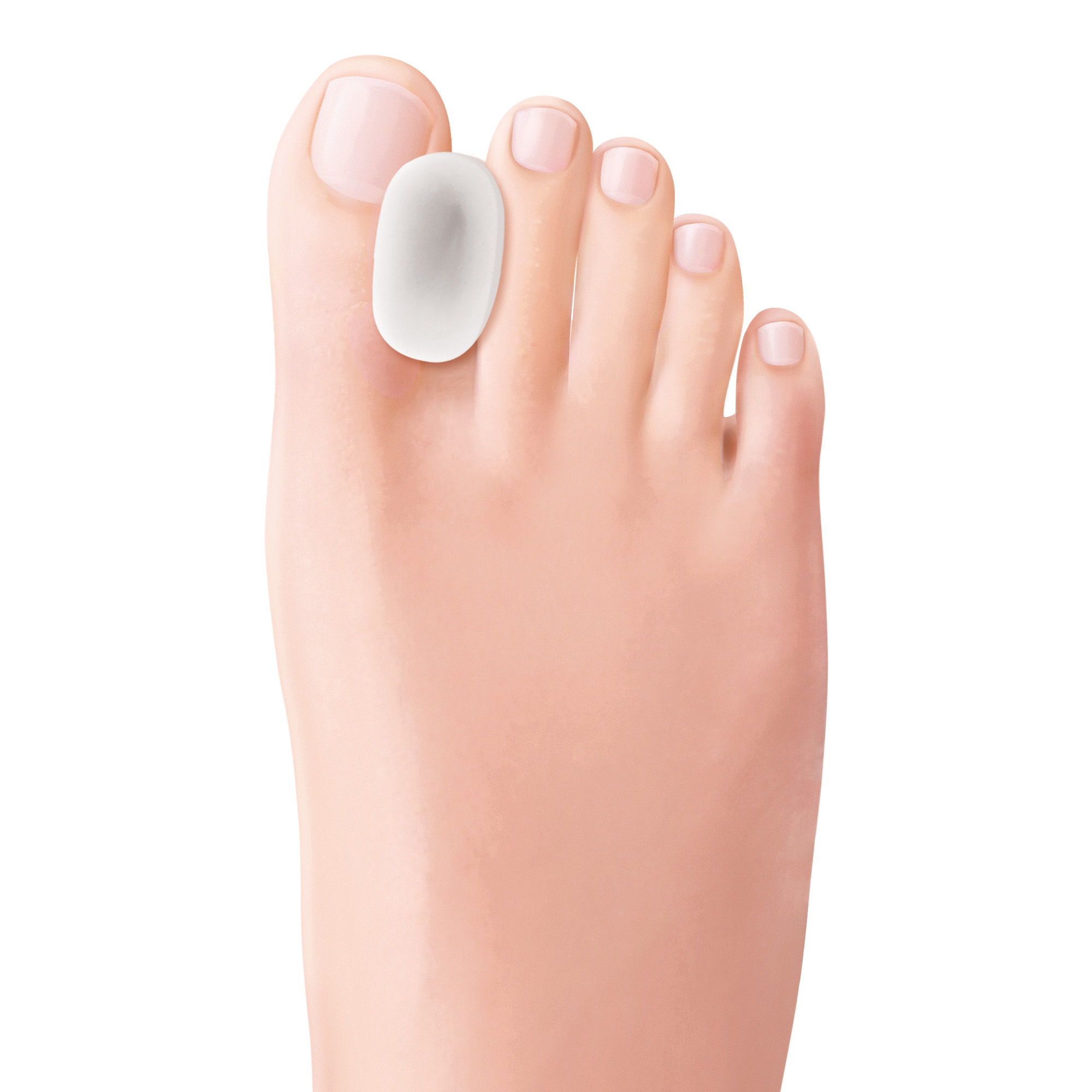 Toe spreader Bio-Gel in transparent Tecniwork® Polymer Gel