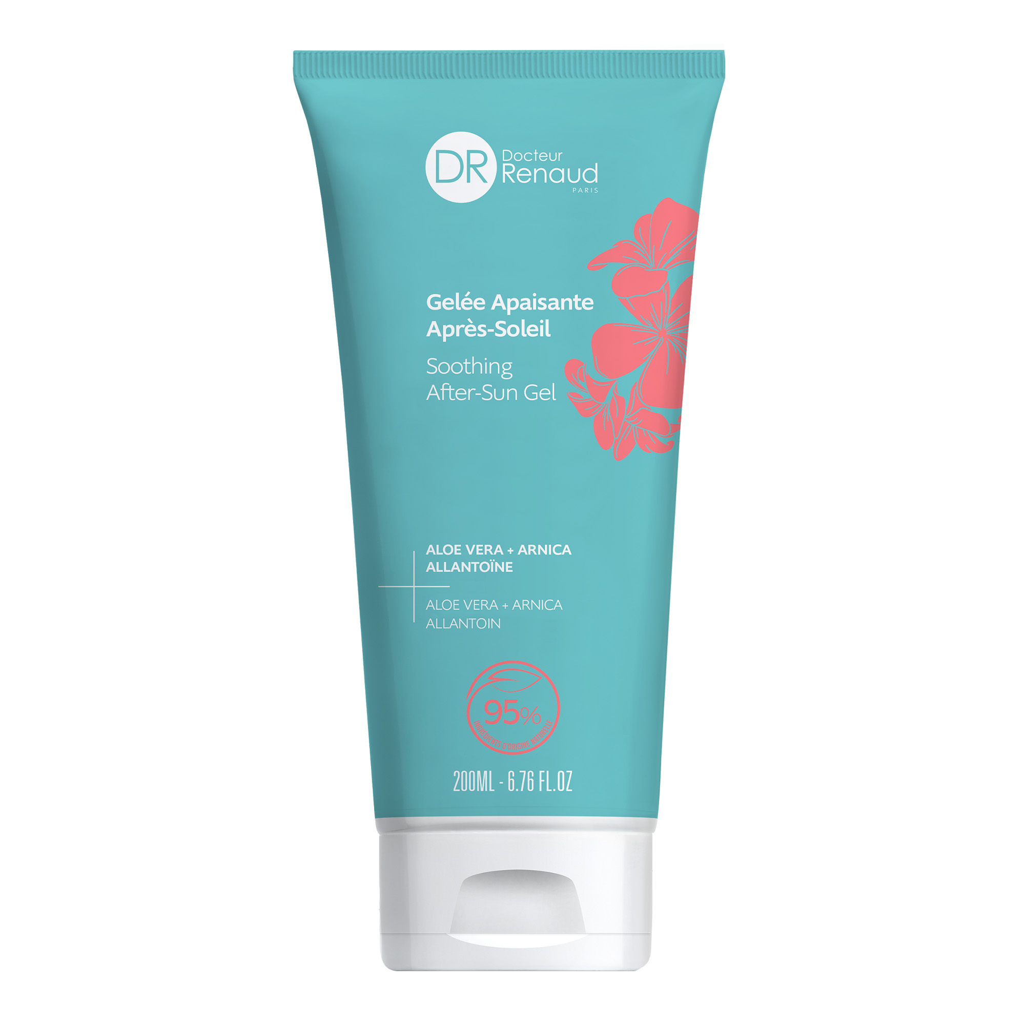 Soothing after-sun gel with Frangipani flowers 200 ml