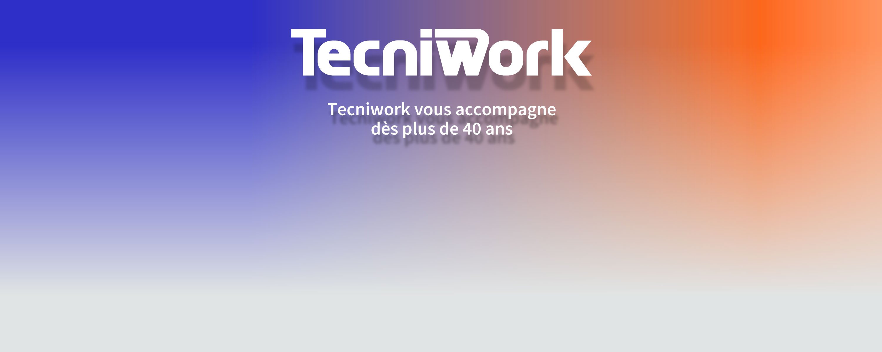 Tecniwork, aux côtés des professionnels depuis plus de 40 ans