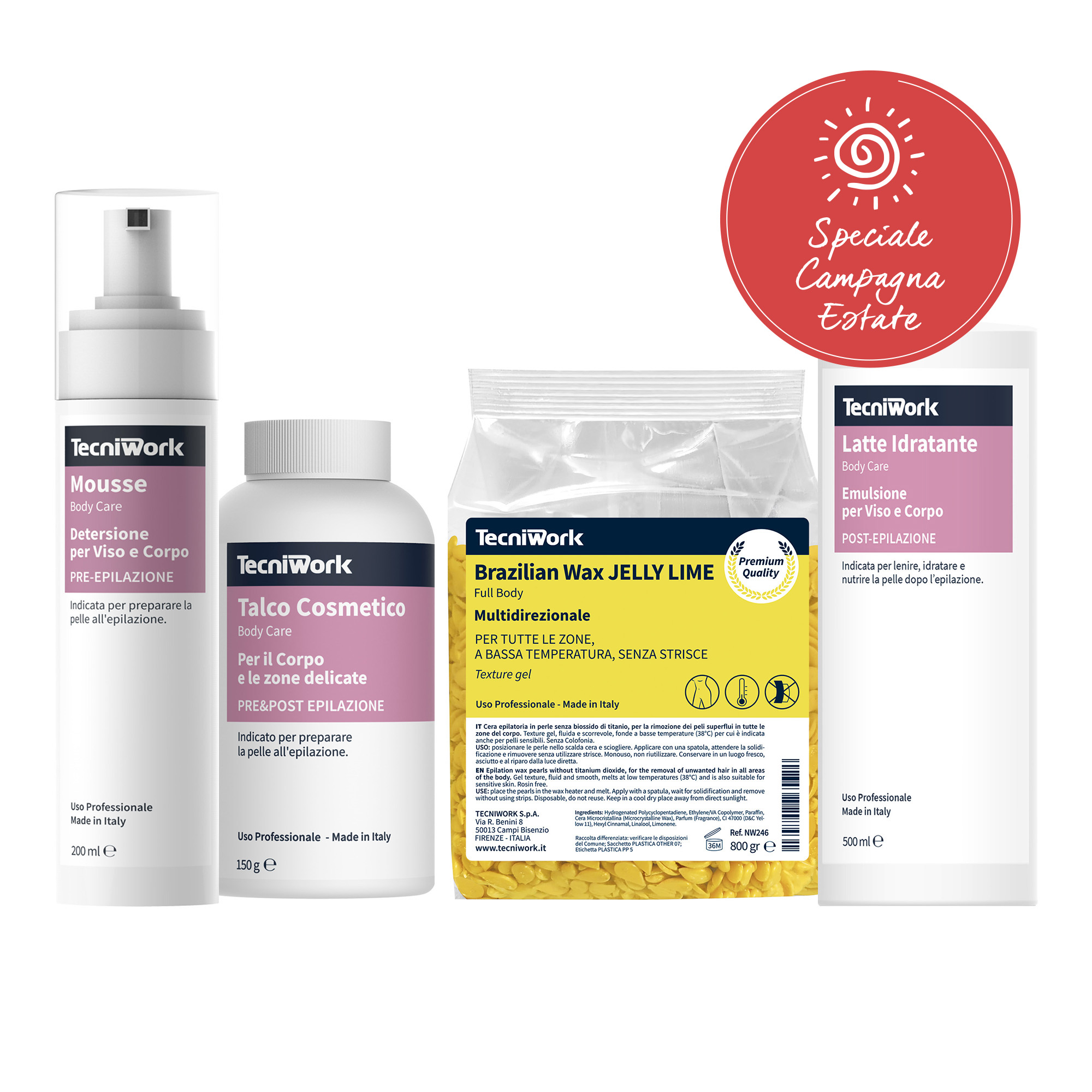 Promotion Perlenwachse Brasilianisches Wachs Jelly Lime Tecniwork 18 Stück