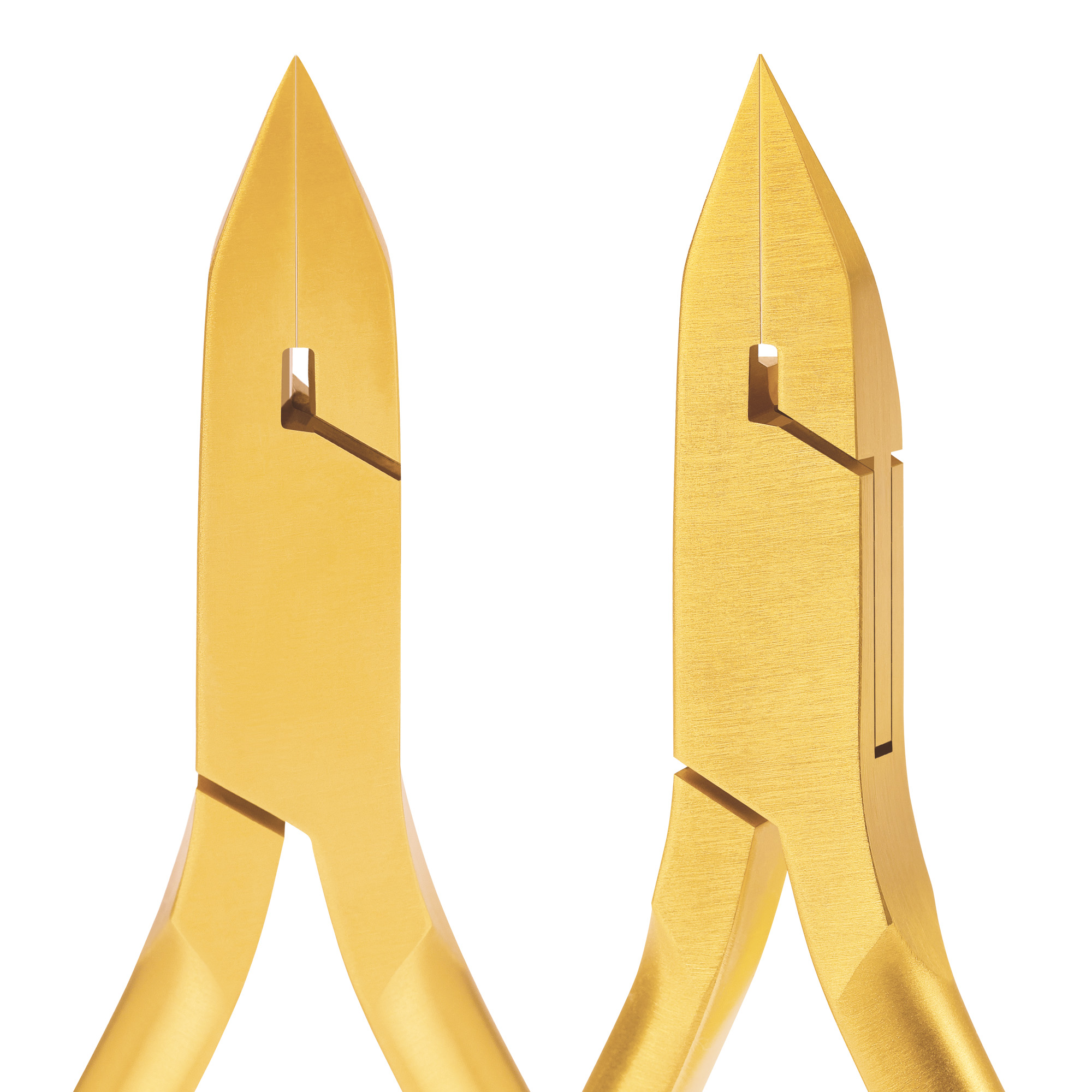 Professionelle Eckenzange Gold mit gerader Schneide 11 mm