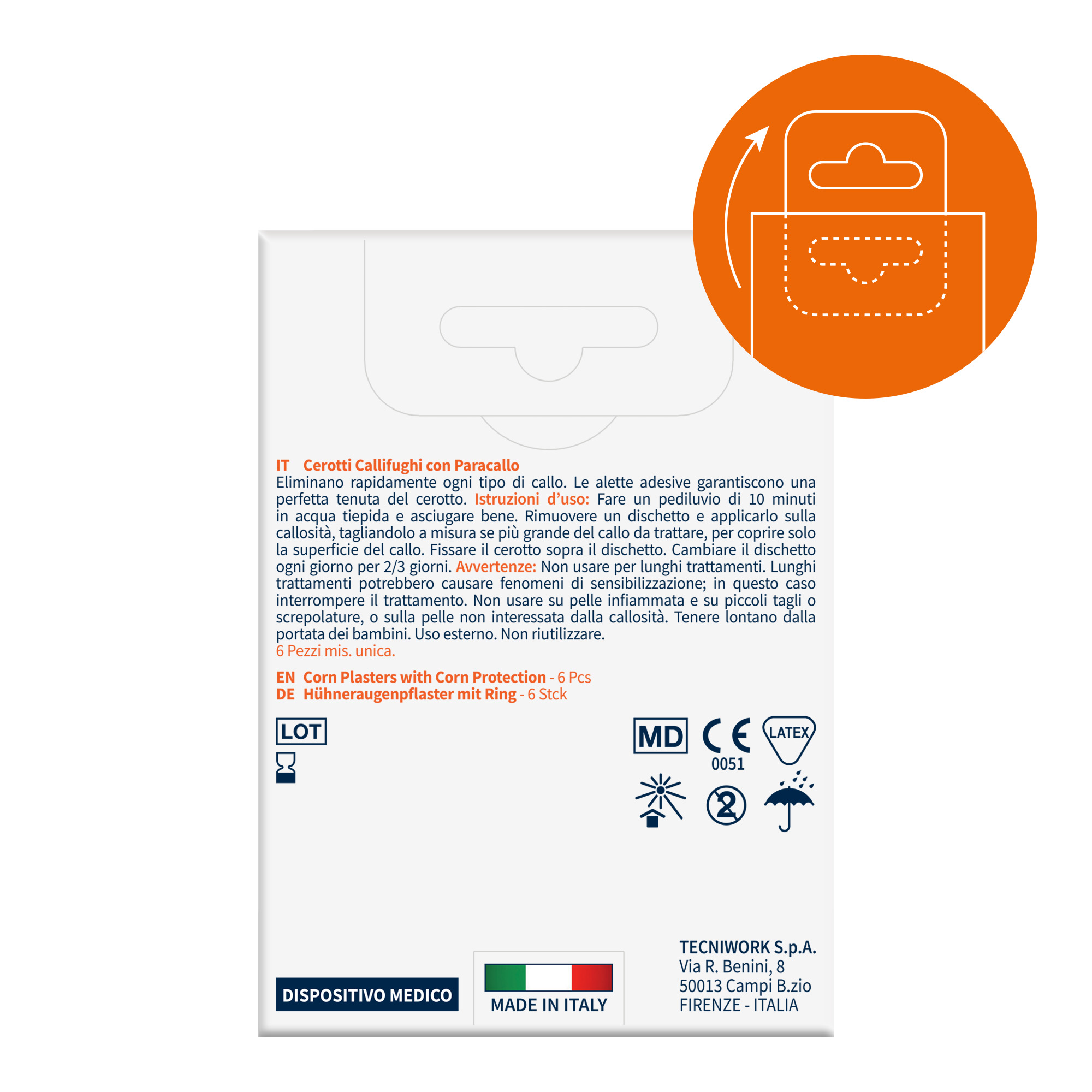 CEROTTI IDROCOLLOIDALI 8 PZ