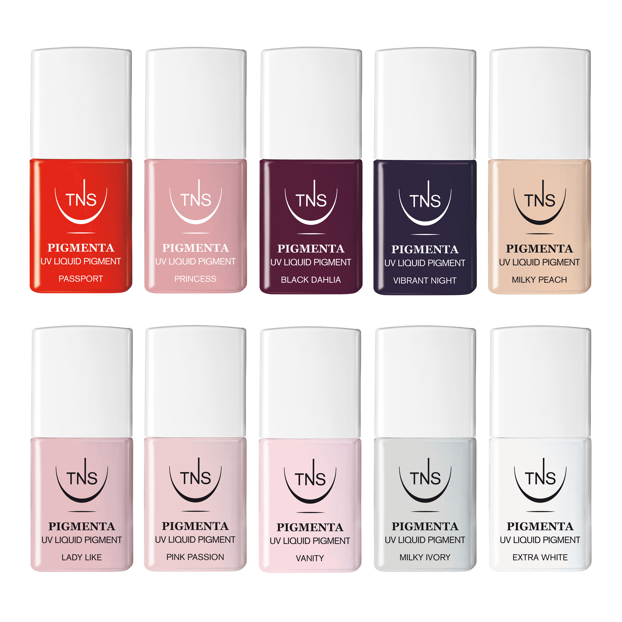 Kit complet promotion Pigmenta pigment liquide UV et lampe TNS Powerled