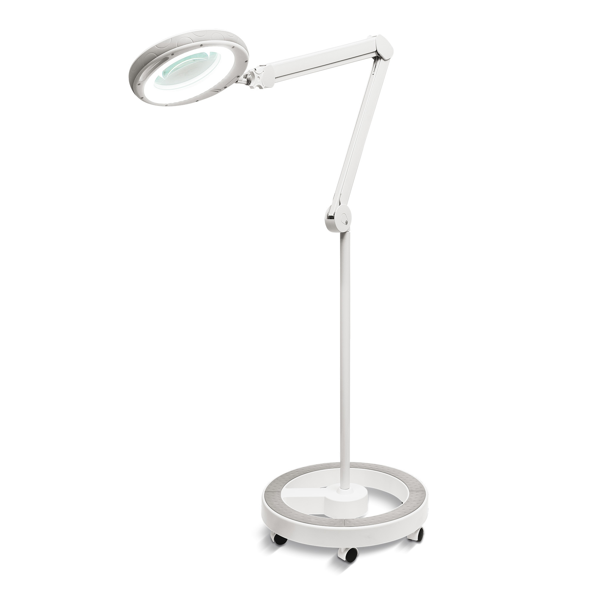 Led lamp with magnifying glass 3 dt