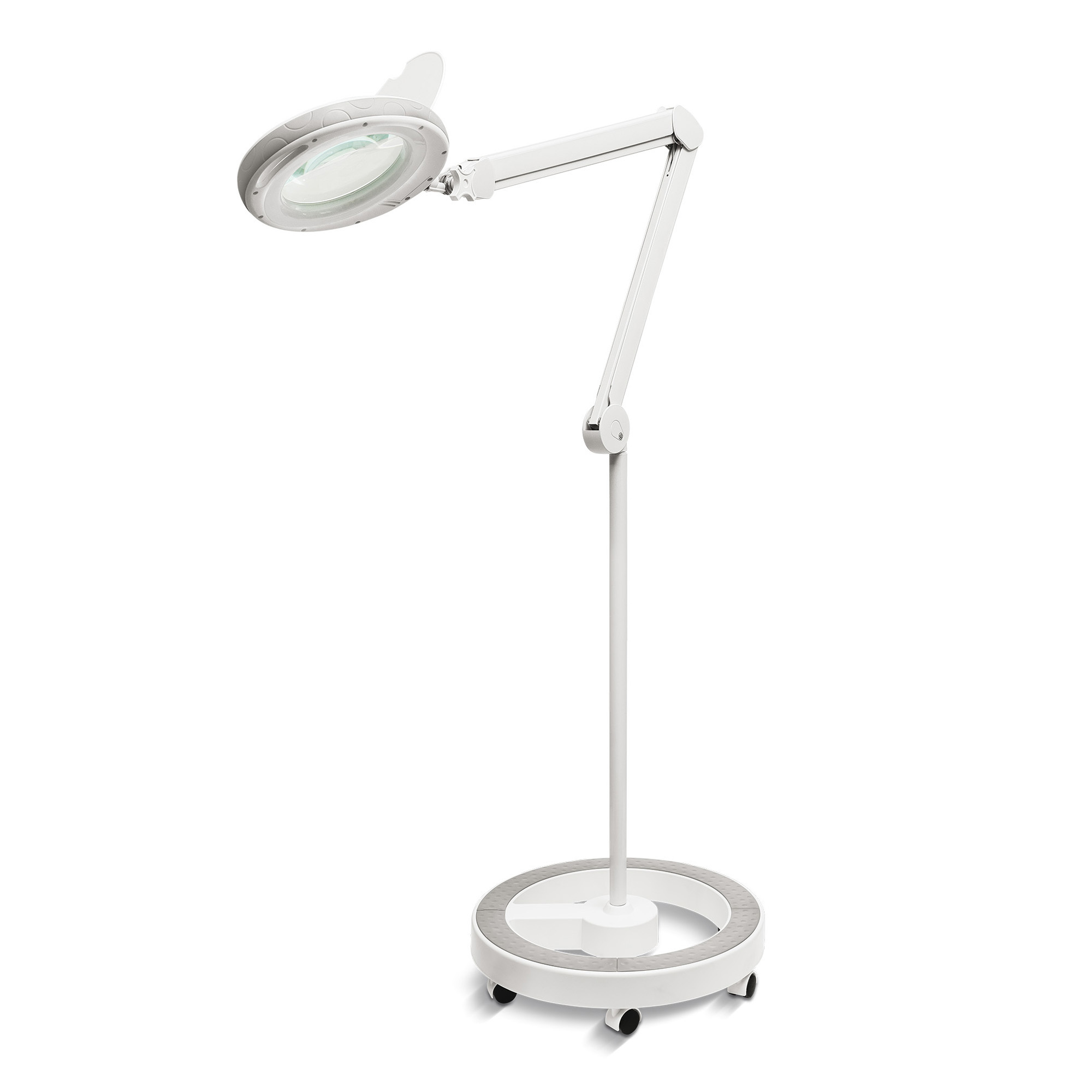 Led lamp with magnifying glass 3 dt