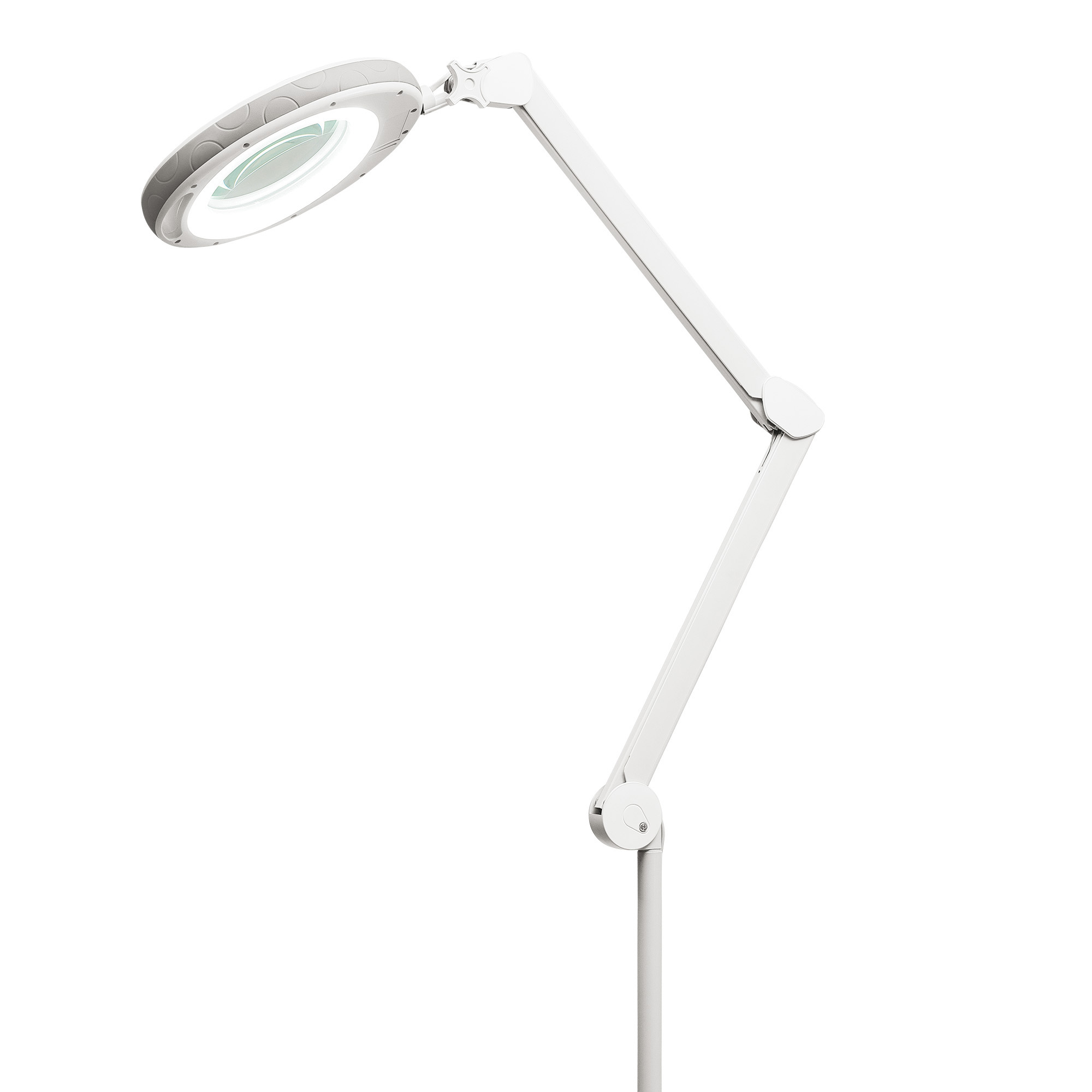 Led lamp with magnifying glass 3 dt
