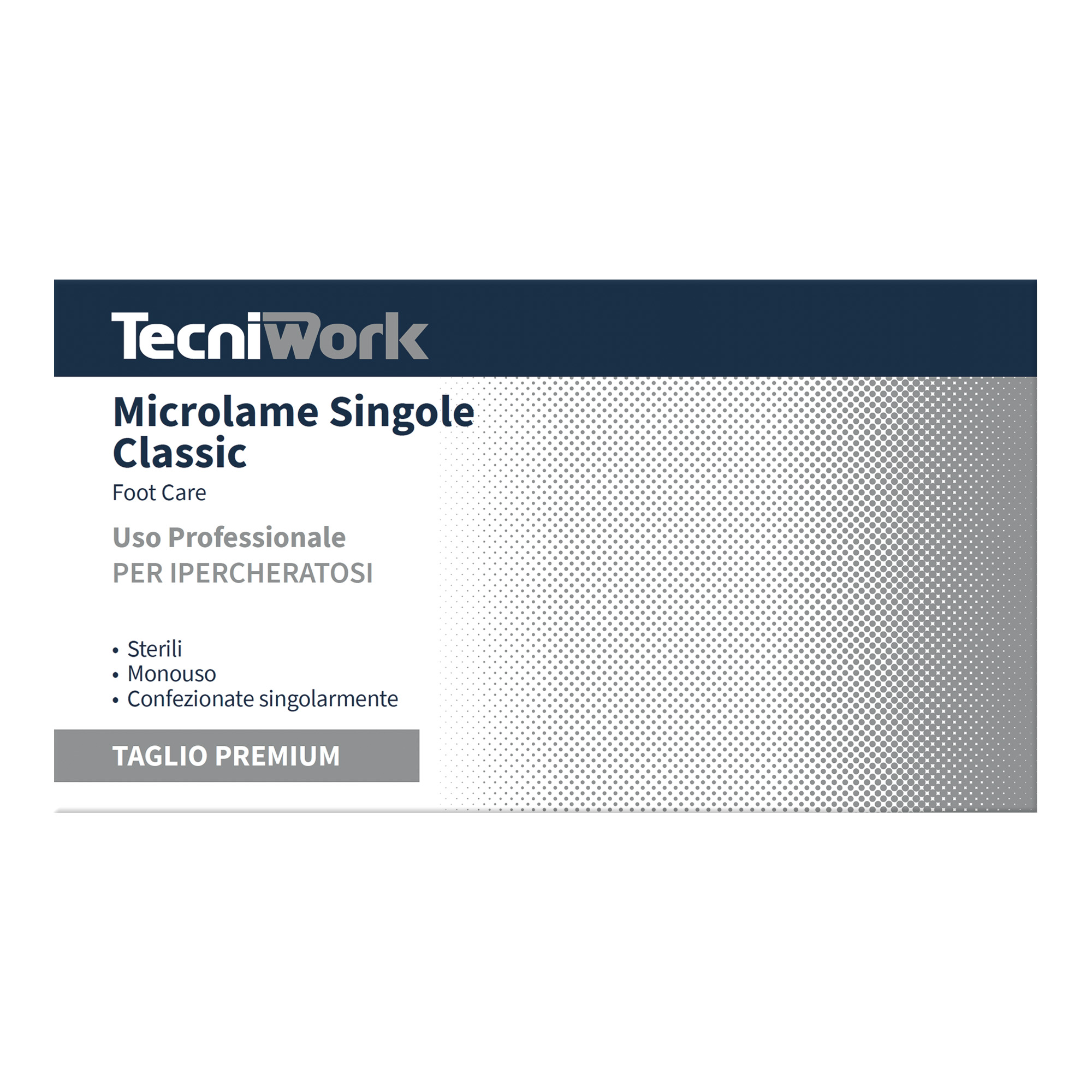 Single-use sterile professional microblades, Classic, mixed sizes, 40 pcs