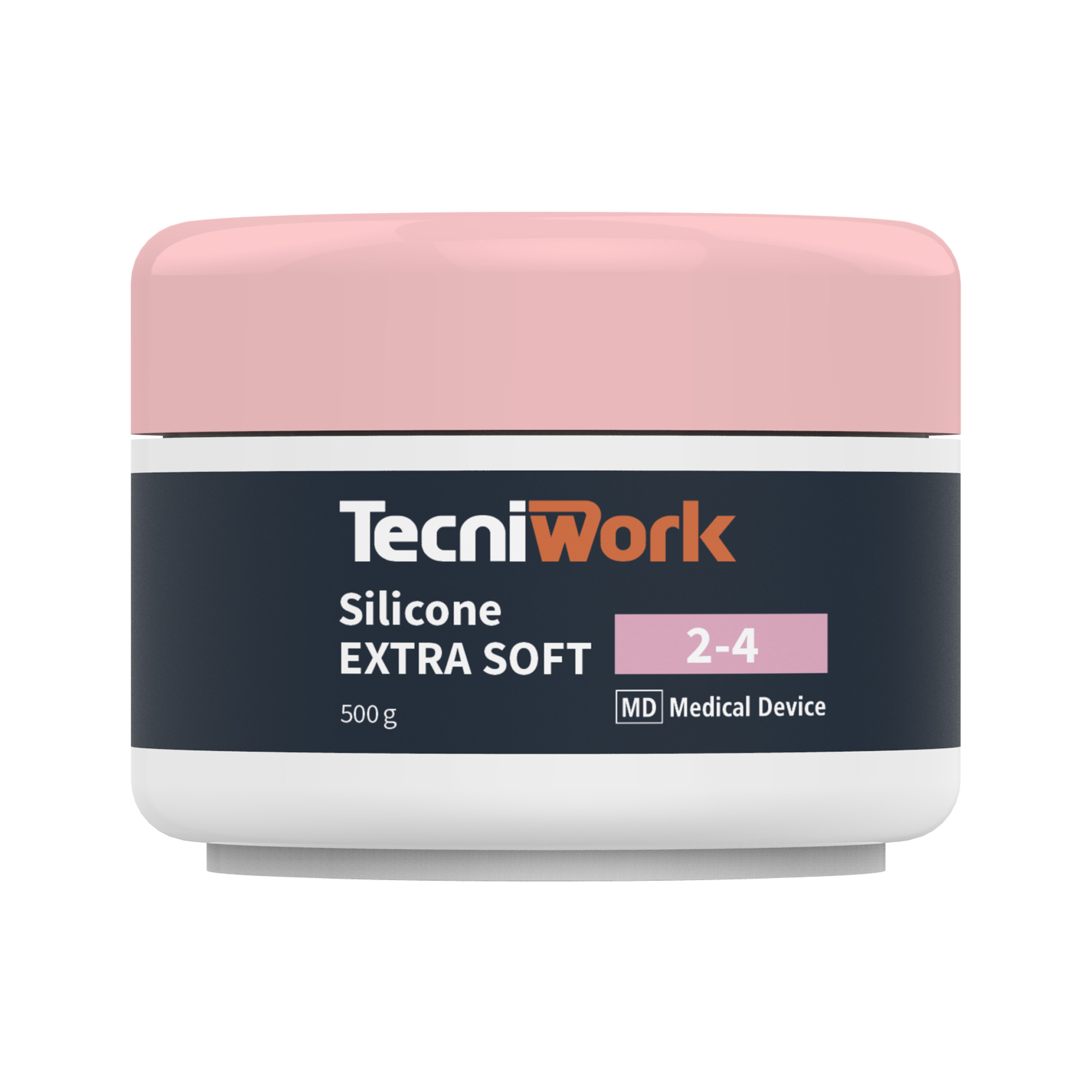 Silicone Extra Soft 2/4 Shore A 500 g 1 pc
