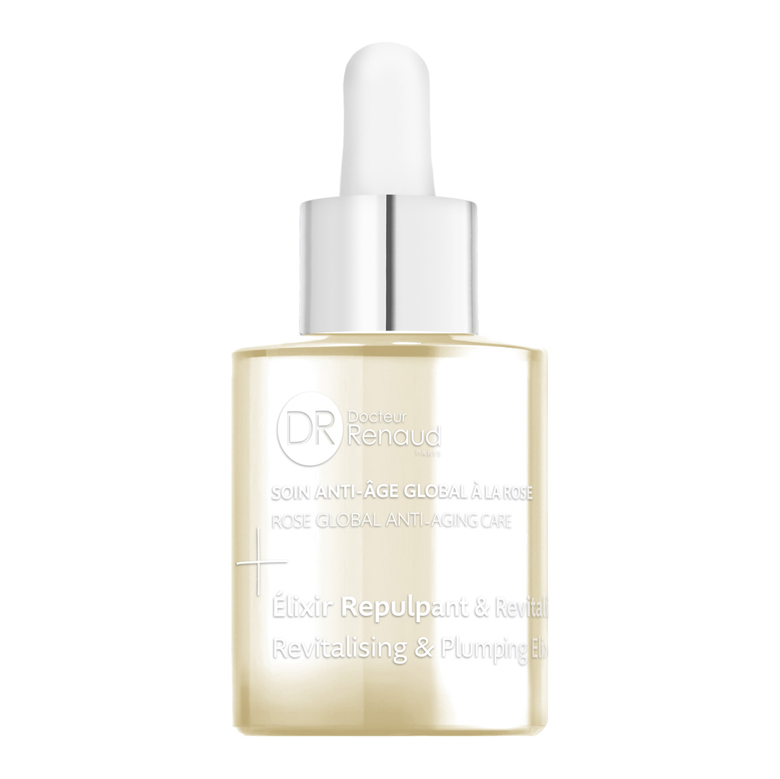 Promotion des produits pour le visage à la rose : huile démaquillante, crème et élixir repulpant