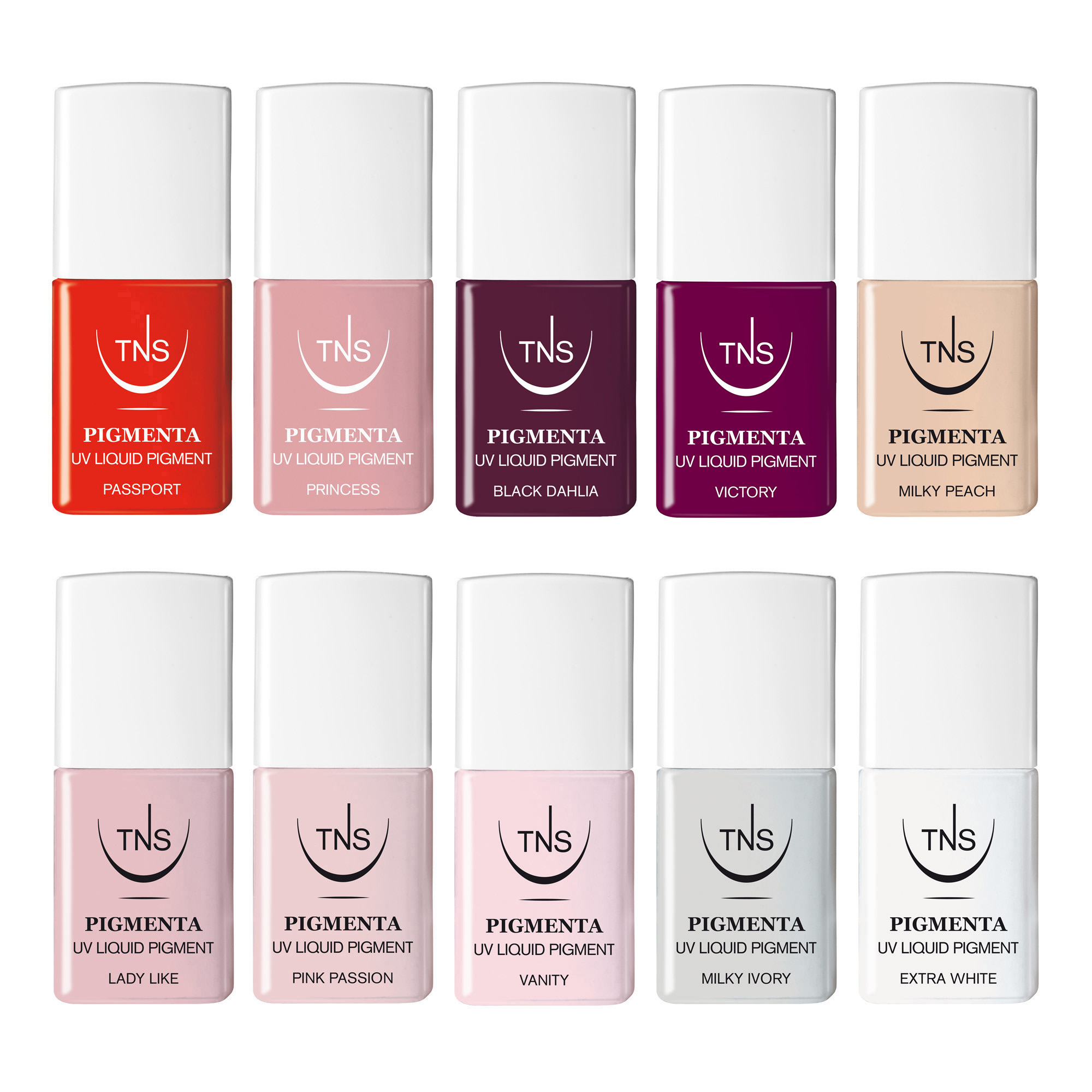 Complete kit promoting UV Liquid Pigment and TNS Powerled Lamp