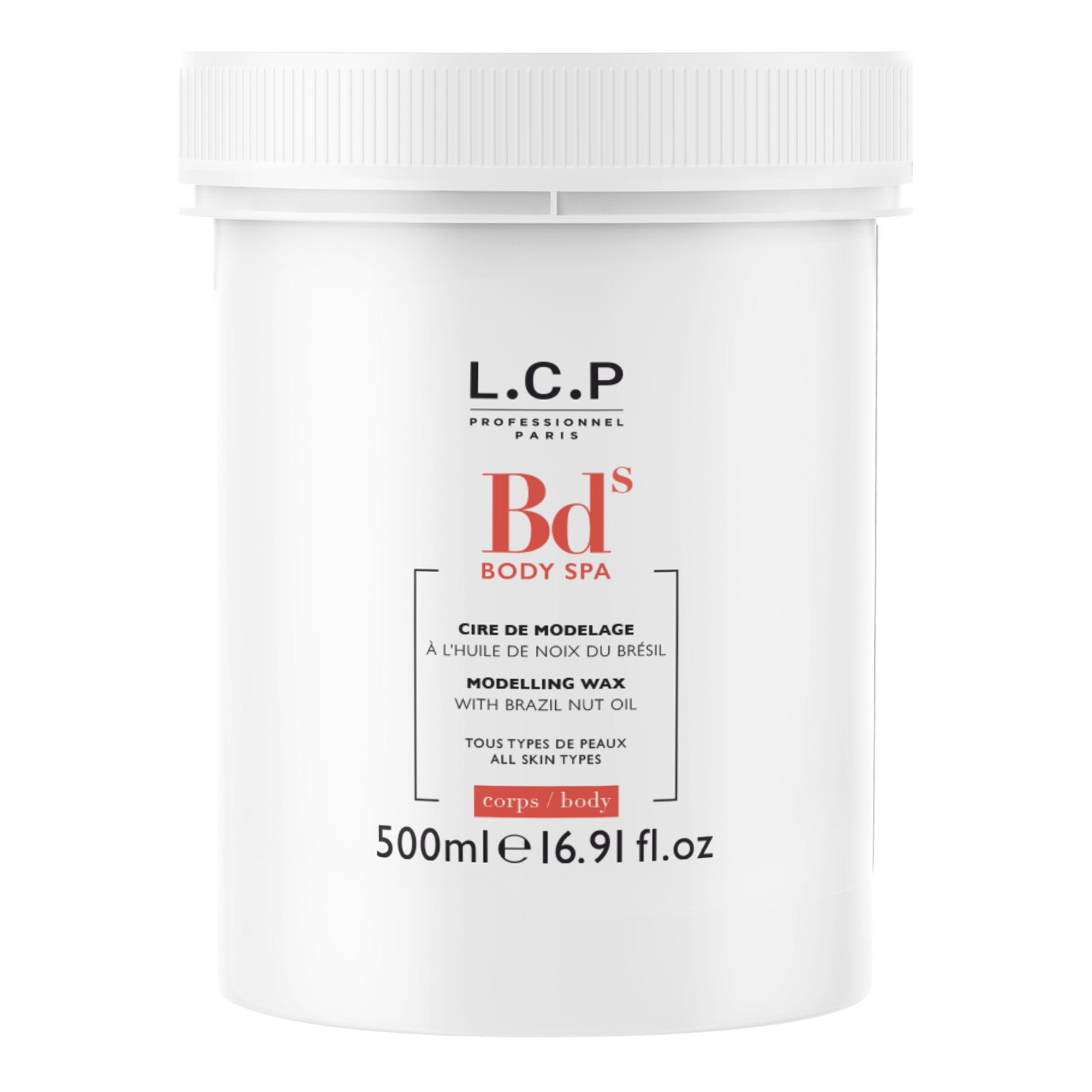 Cera corpo da massaggio con Olio di Noce del Brasile L.C.P 500 ml
