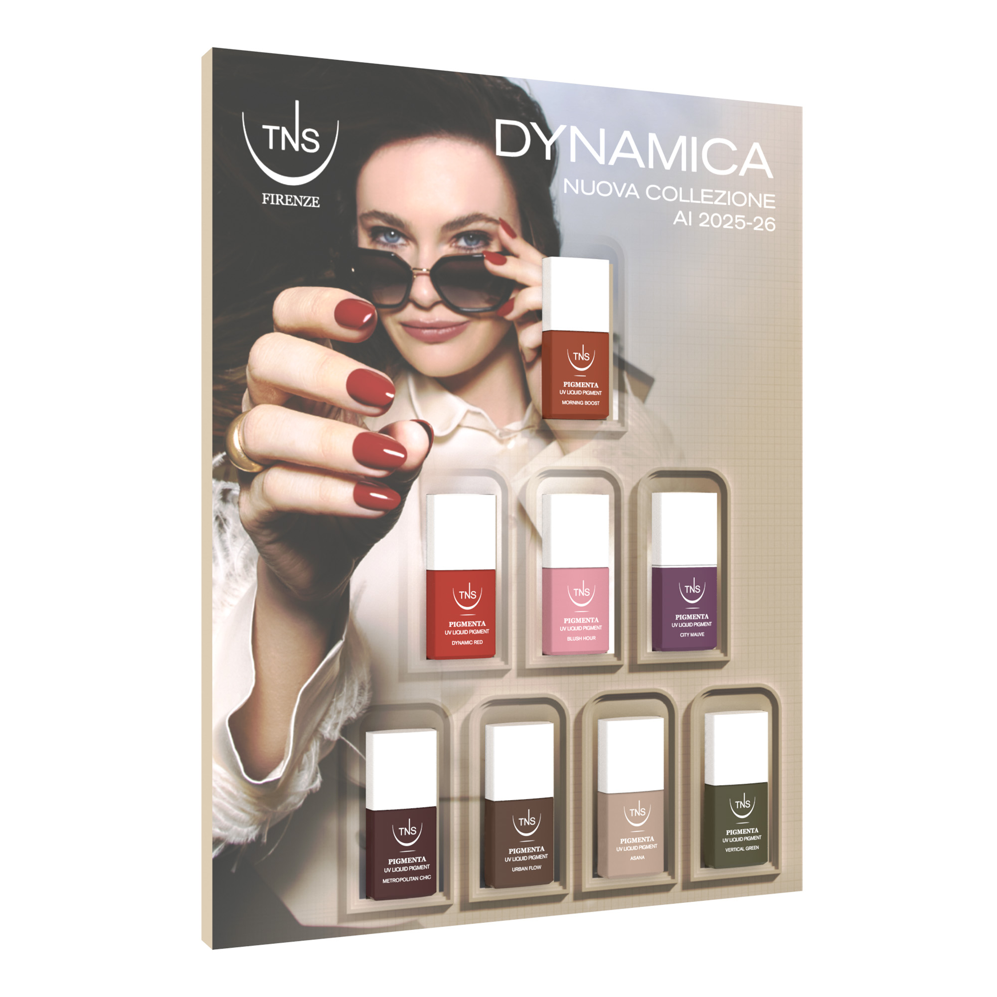 Dynamica Autumn/Winter 2025-26 Collection Pigmenta and Nail Polish TNS 24 pcs